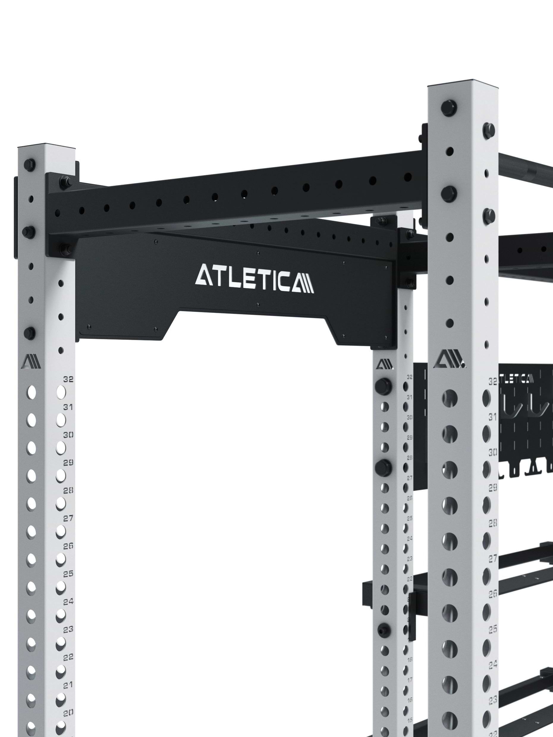 R8 Falcon R – kompaktes Power Rack mit Kabelzug, 90-kg-Gewichtsblock (2,5-kg-Sprünge) & komplettem Storage-System – ideal für Studios & PT.