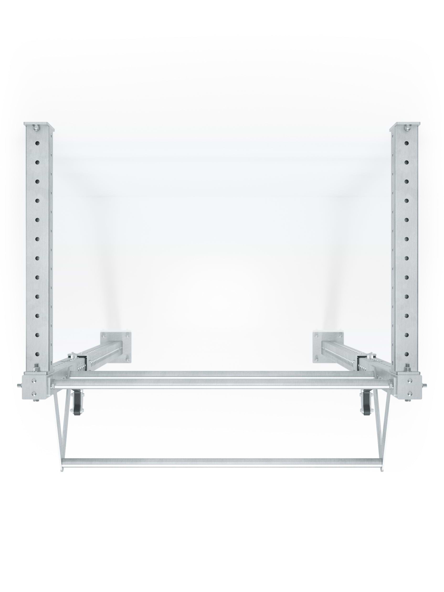 R8 JadeWall | Outdoor Wall Rack | Roestvrijstaal