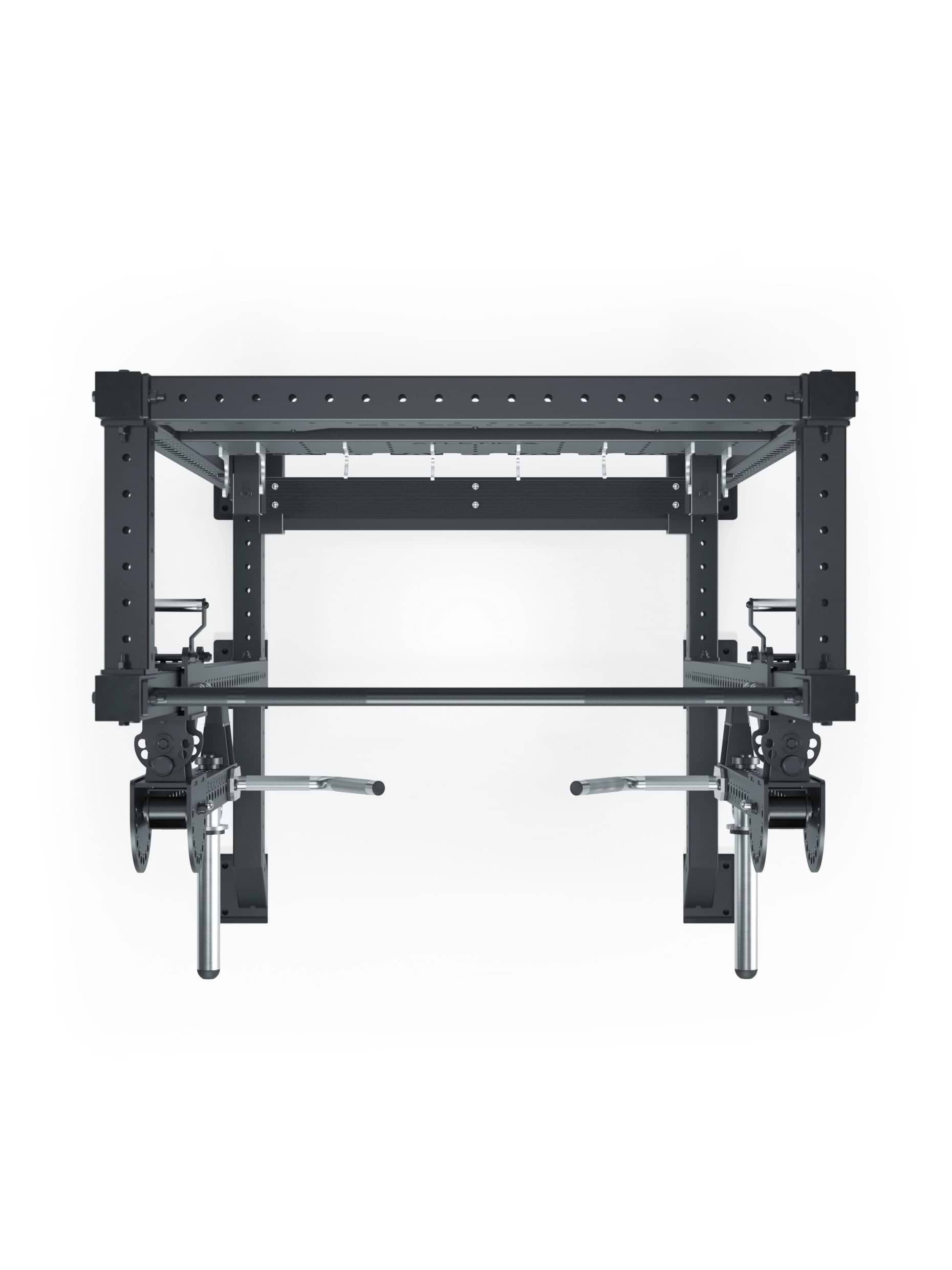 ATLETICA_R8_Stereo_Power_Rack_kompakt_mit_Jammer_Arms_und_Storage_System,