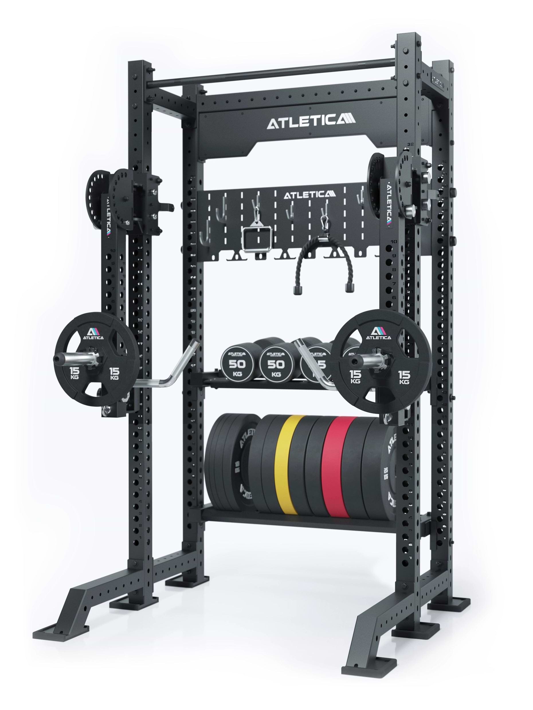 ATLETICA_R8_Stereo_Power_Rack_kompakt_mit_Jammer_Arms_und_Storagy_System, #variante_r8-stereo-max