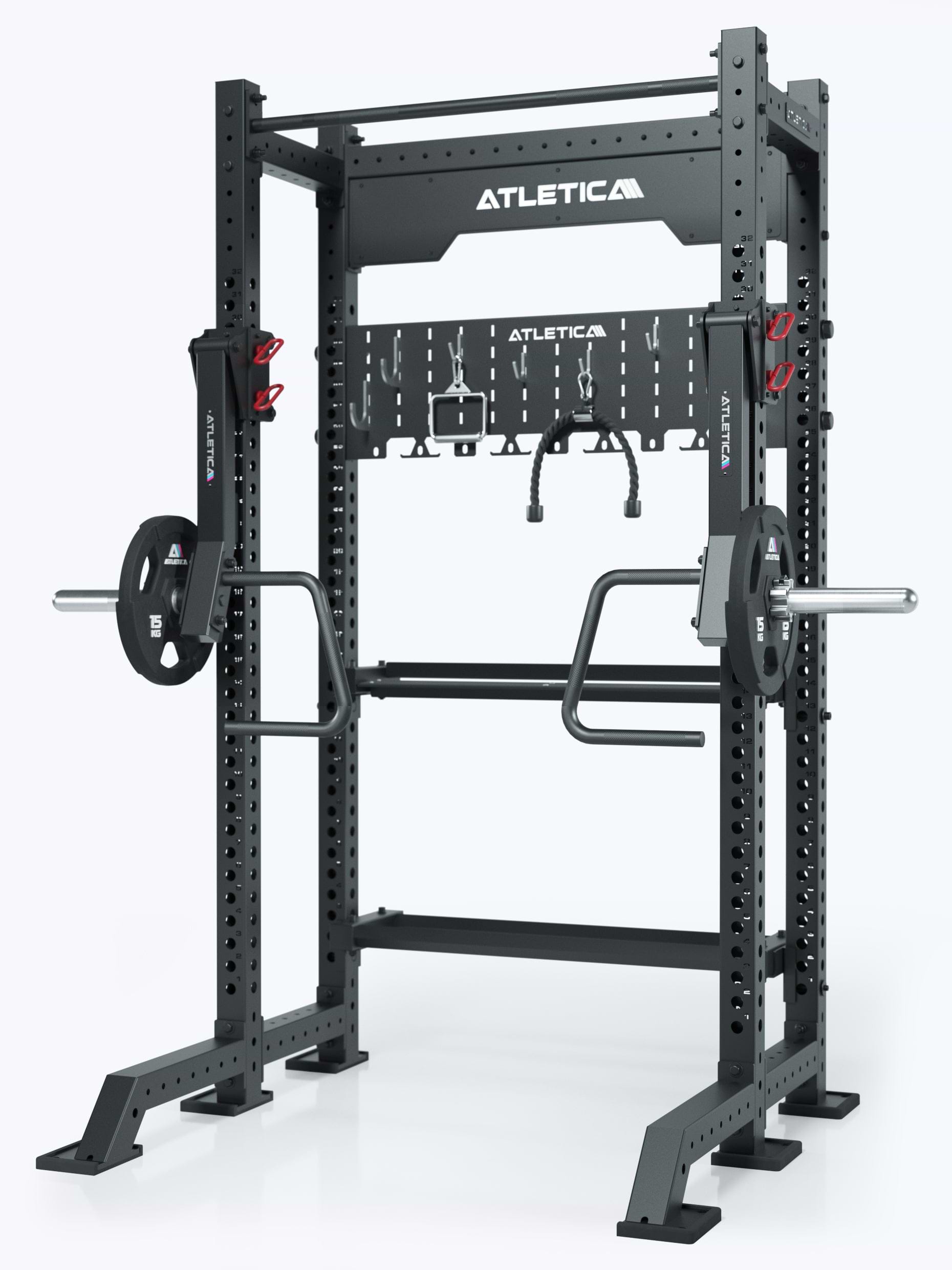 ATLETICA_R8_Stereo_Power_Rack_kompakt_mit_Jammer_Arms_und_Storage_System,