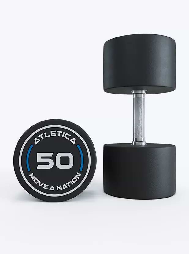 Rundhanteln Pro von Atletica, 50kg Paar