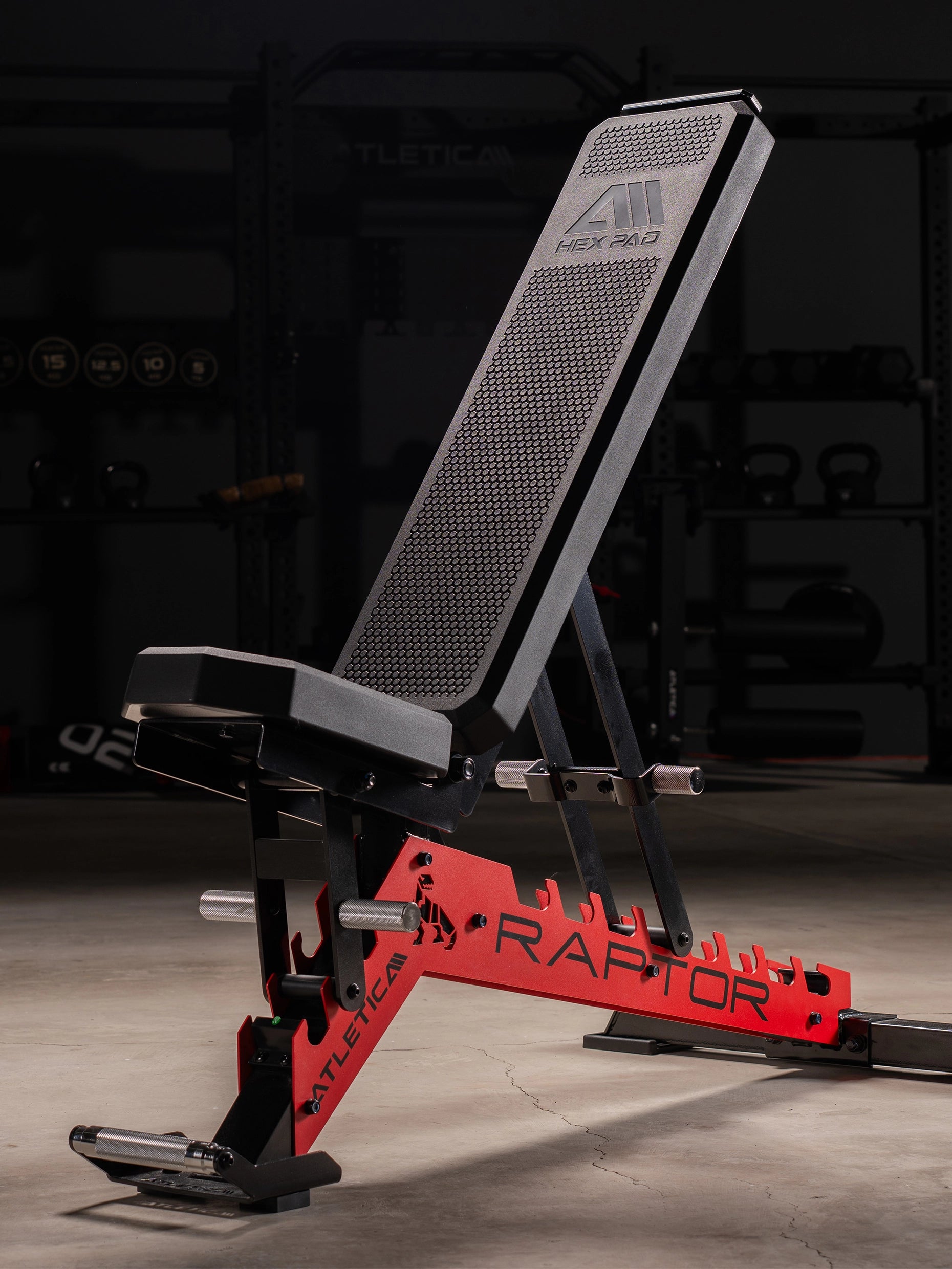 Raptor | HexPad | Zahnplatte Sportscar Red