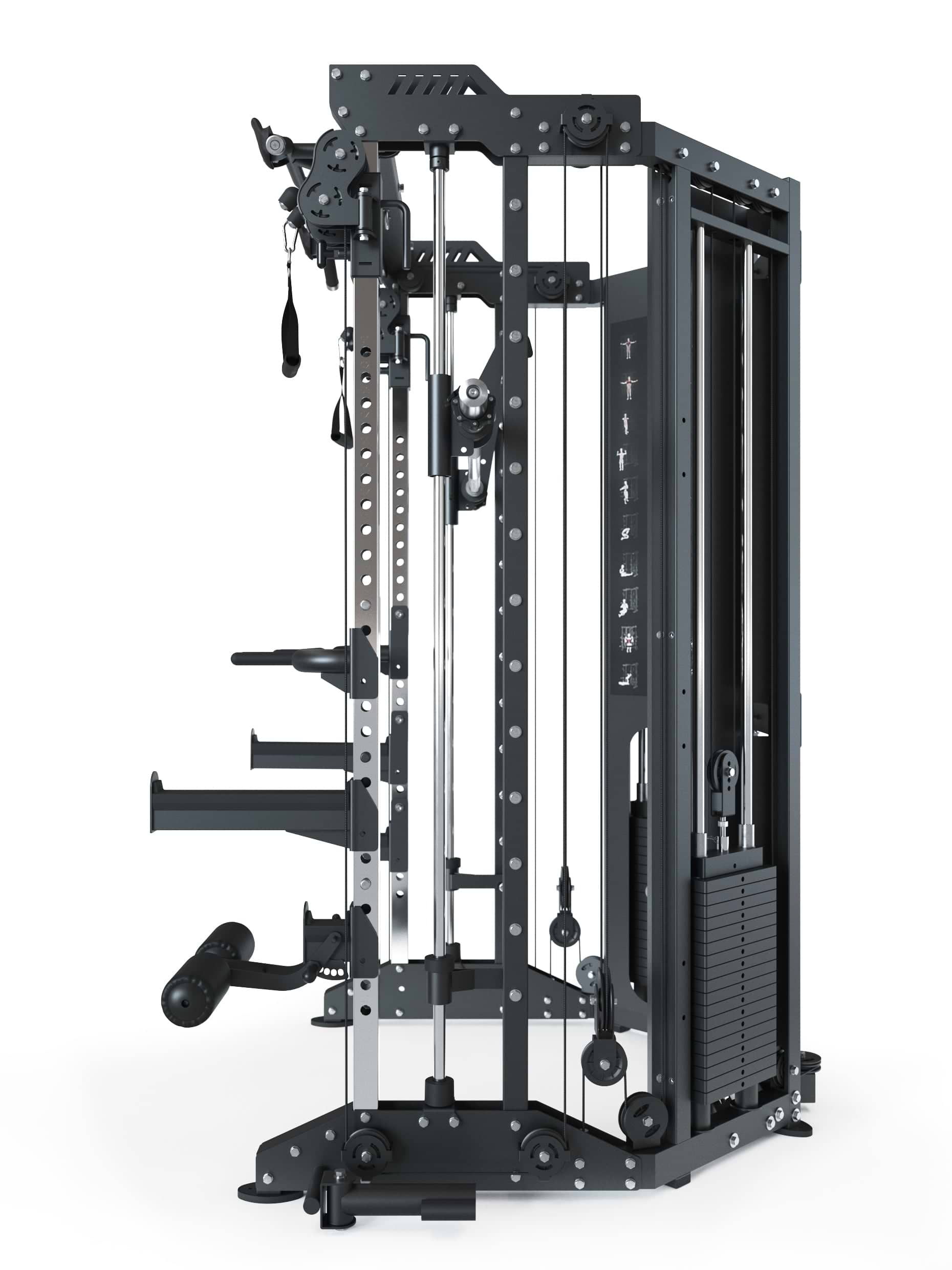 Multipresse Raven mit dualem Kabelzug