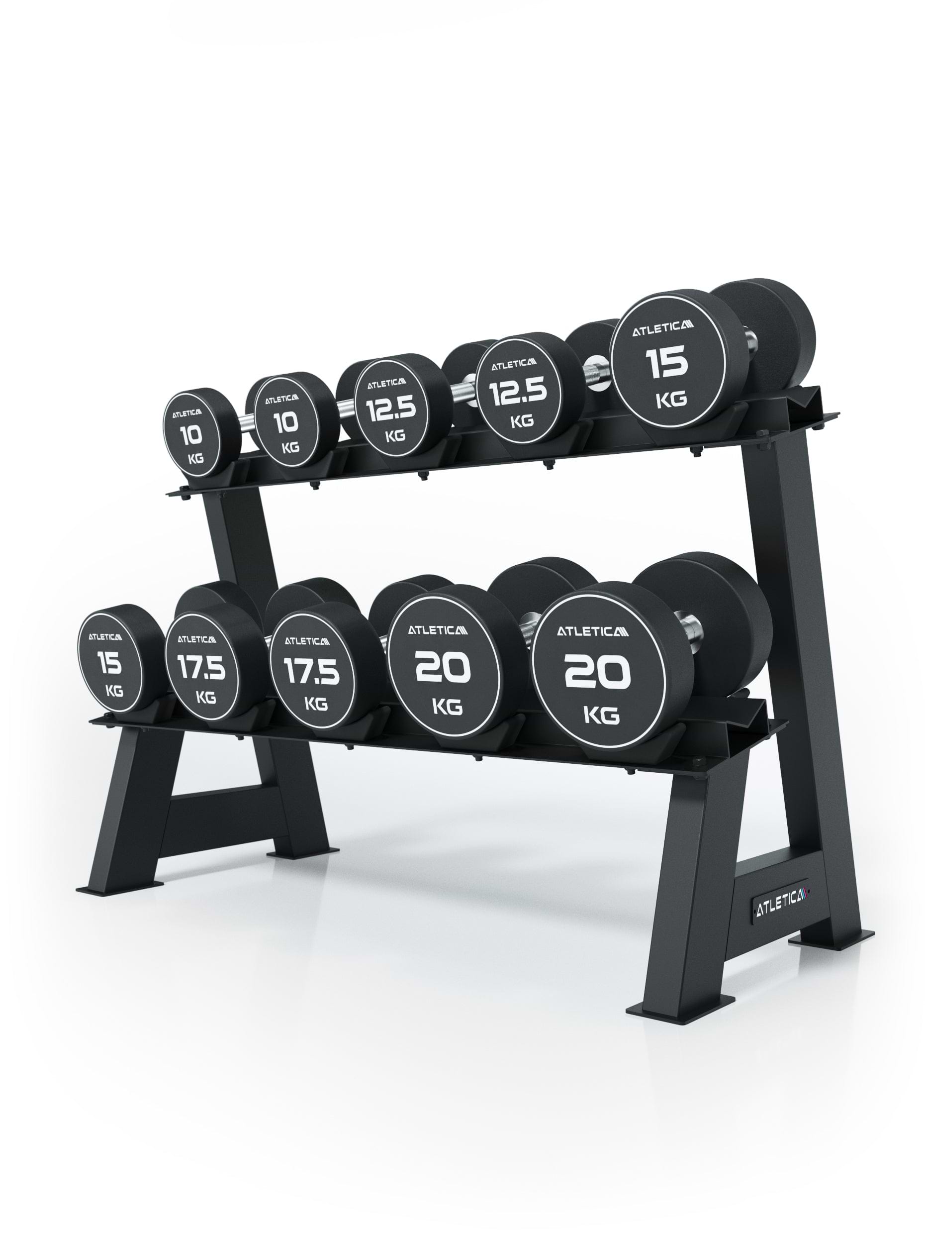 Runda hantlar i polyuretan | SET