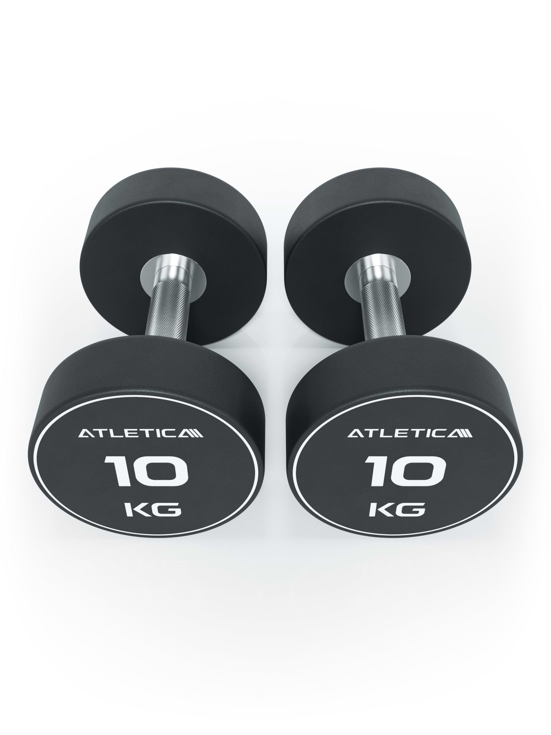 Gewichte: Rundhanteln, Polyurethan Rundhanteln (Paar)- Premium Design und Qualität,