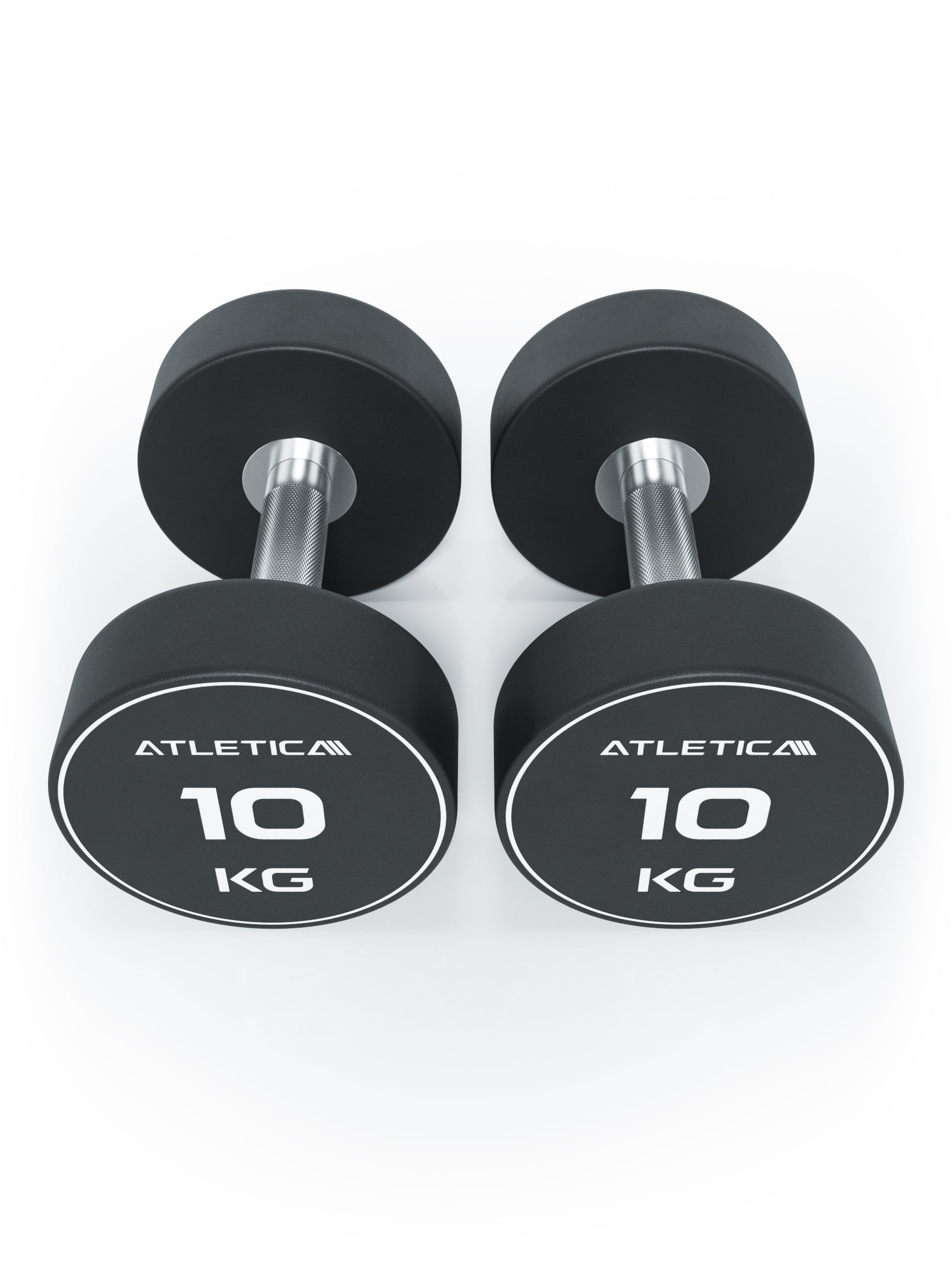 Gewichte: Rundhanteln, Polyurethan Rundhanteln (Paar)- Premium Design und Qualität, 