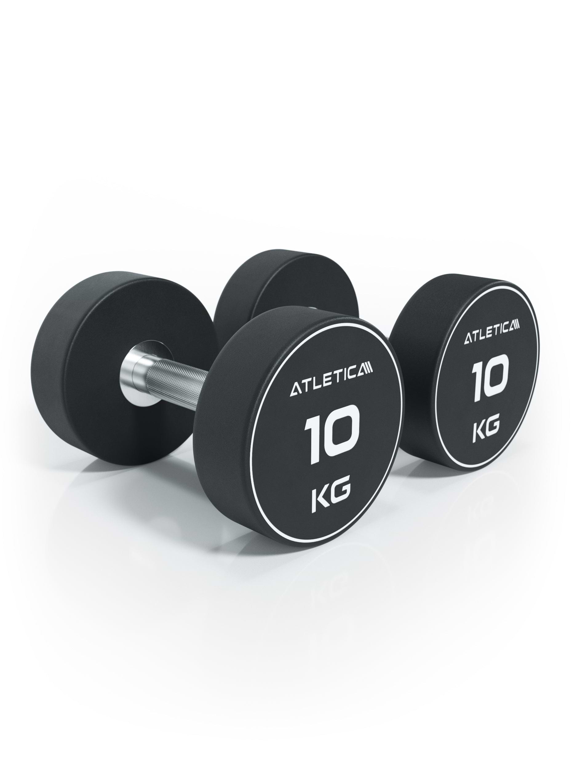 Gewichte: Rundhanteln, Polyurethan Rundhanteln (Paar)- Premium Design und Qualität,