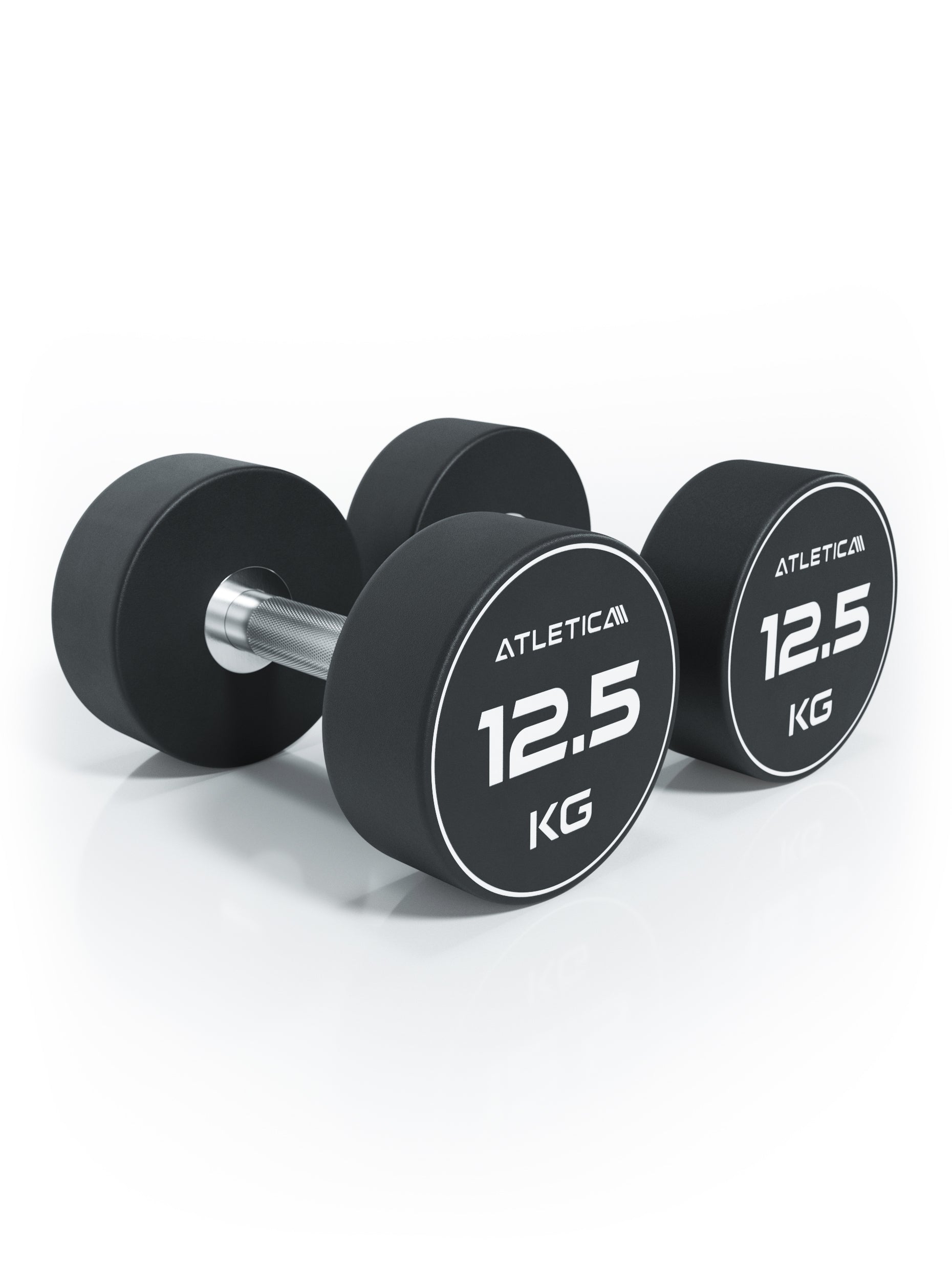 Gewichte: Rundhanteln, Polyurethan Rundhanteln (Paar)- Premium Design und Qualität, 