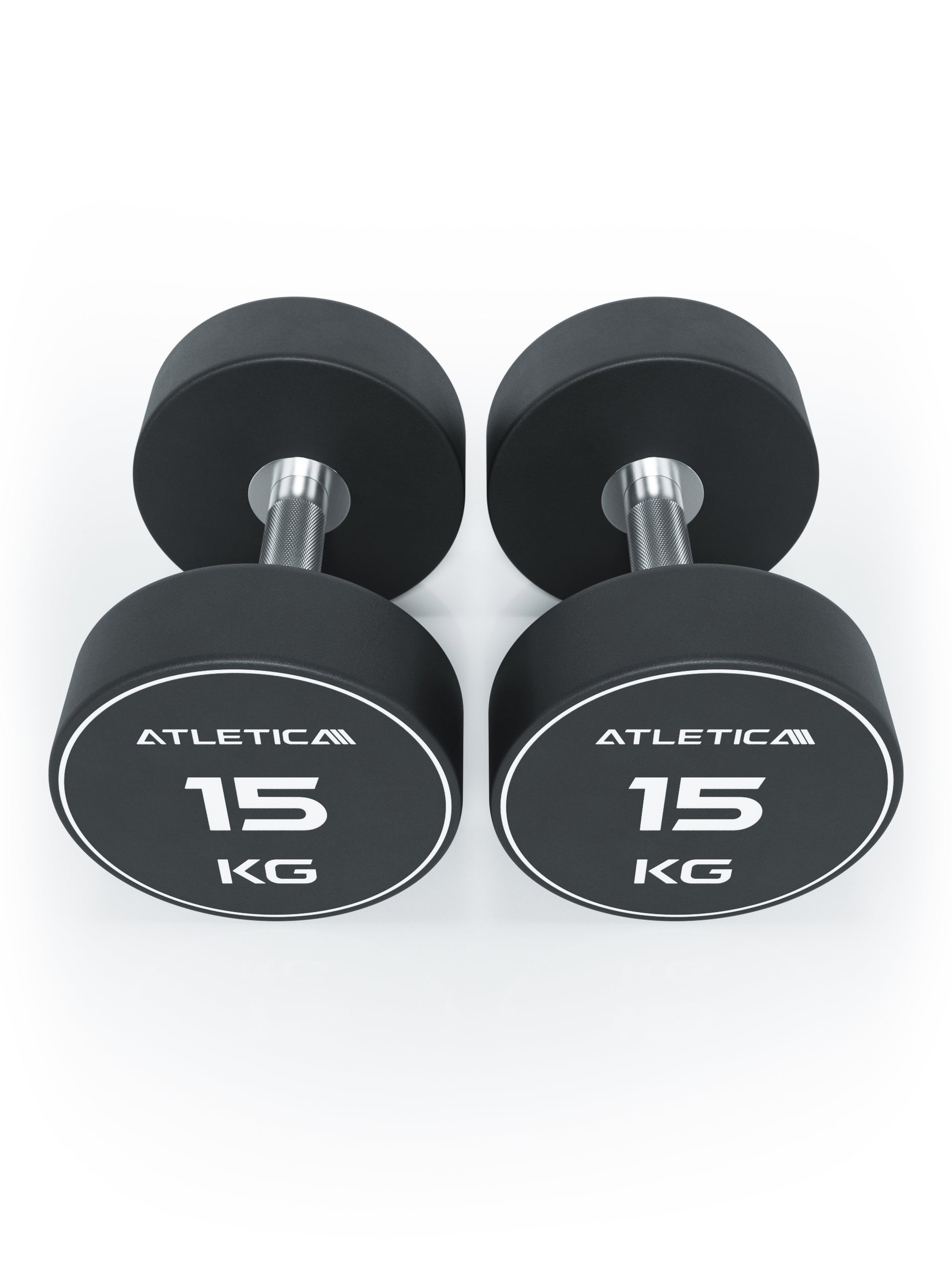 Gewichte: Rundhanteln, Polyurethan Rundhanteln (Paar)- Premium Design und Qualität, 