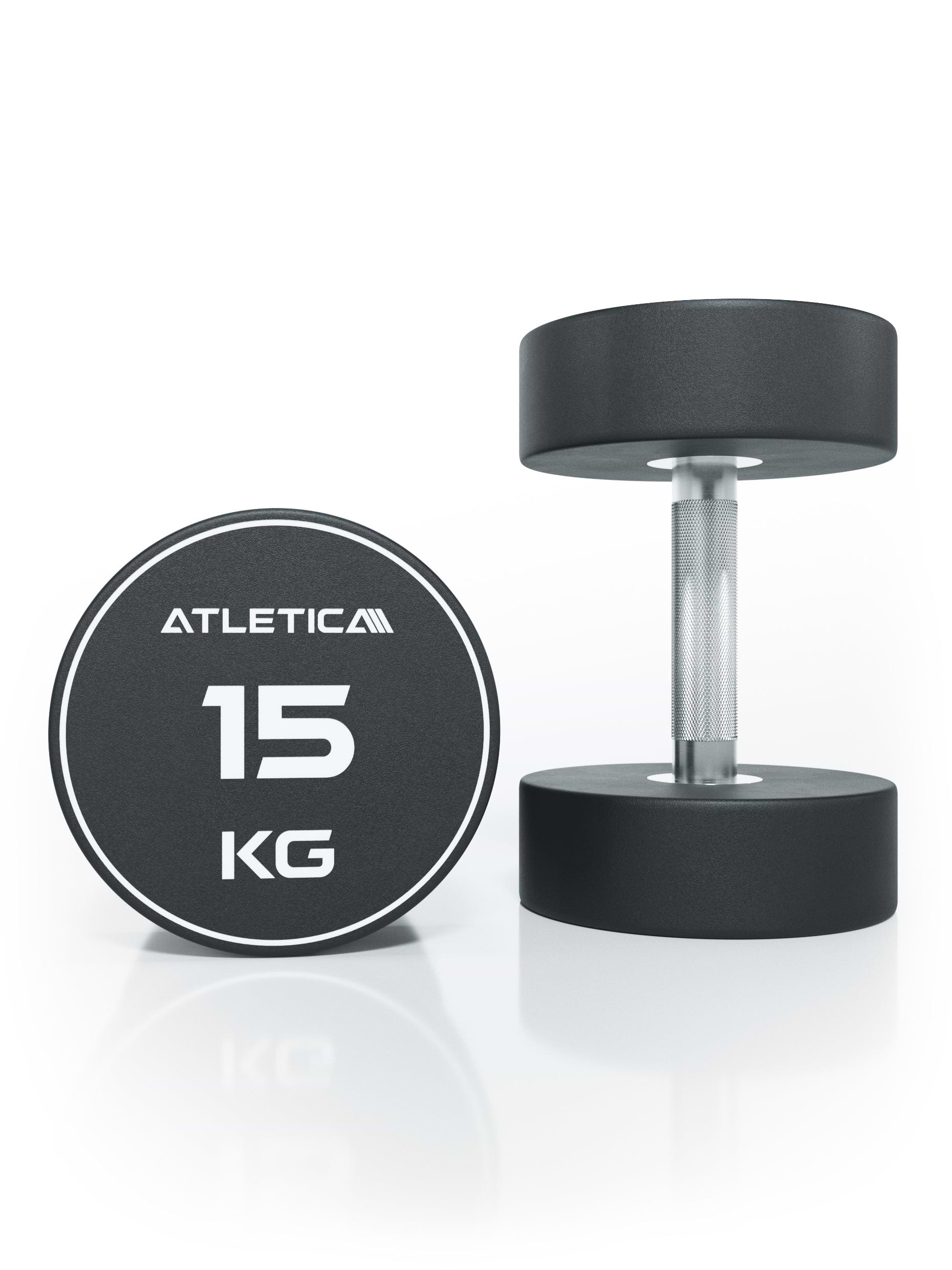 Gewichte: Rundhanteln, Polyurethan Rundhanteln (Paar)- Premium Design und Qualität,