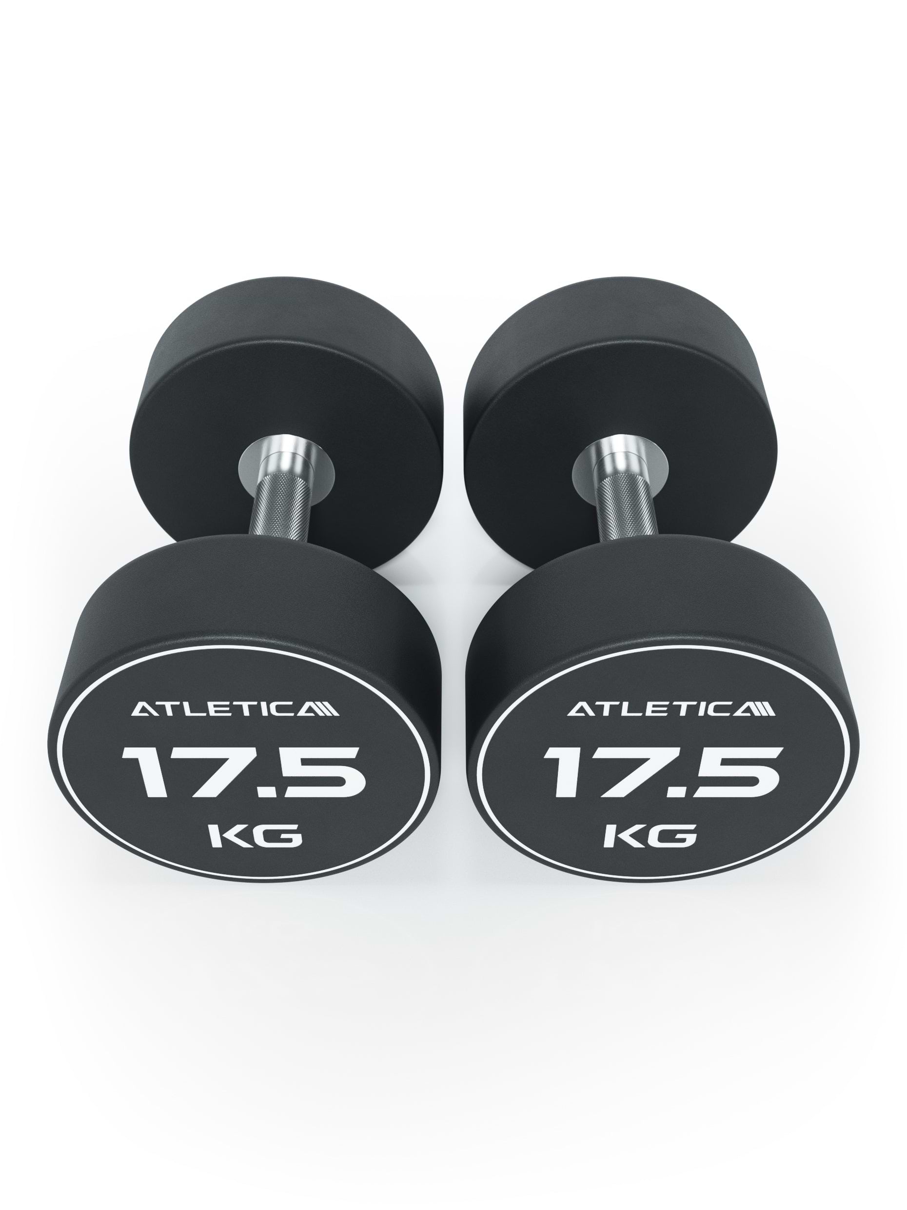 Gewichte: Rundhanteln, Polyurethan Rundhanteln (Paar)- Premium Design und Qualität,