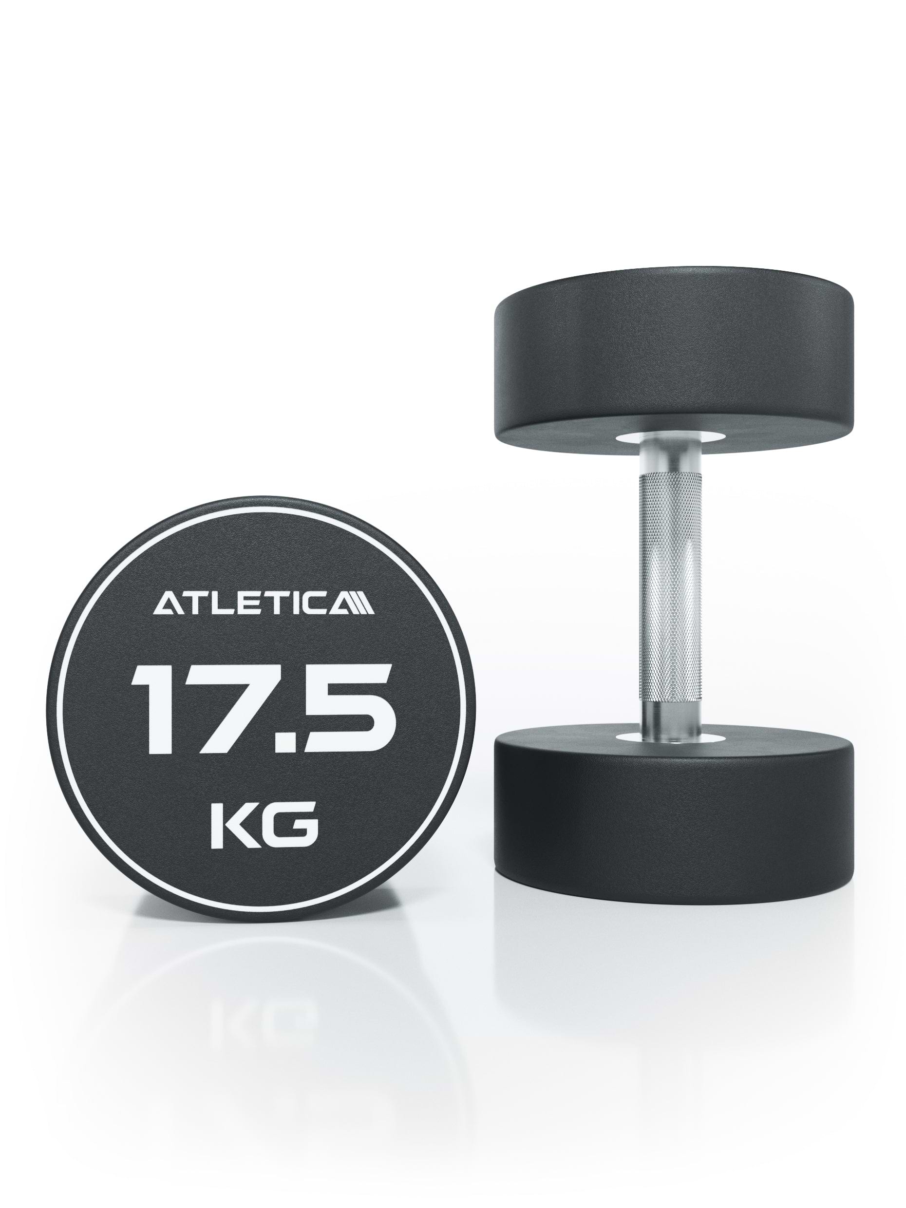 Gewichte: Rundhanteln, Polyurethan Rundhanteln (Paar)- Premium Design und Qualität,