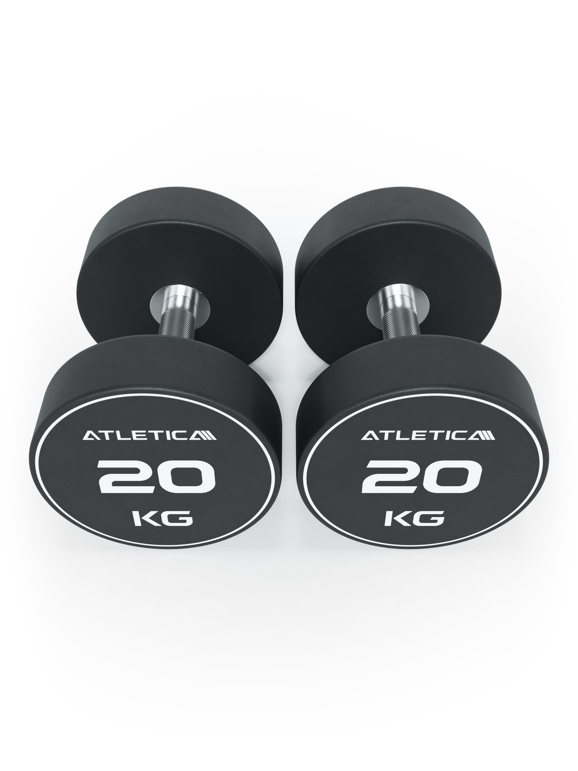 Gewichte: Rundhanteln, Polyurethan Rundhanteln (Paar)- Premium Design und Qualität,