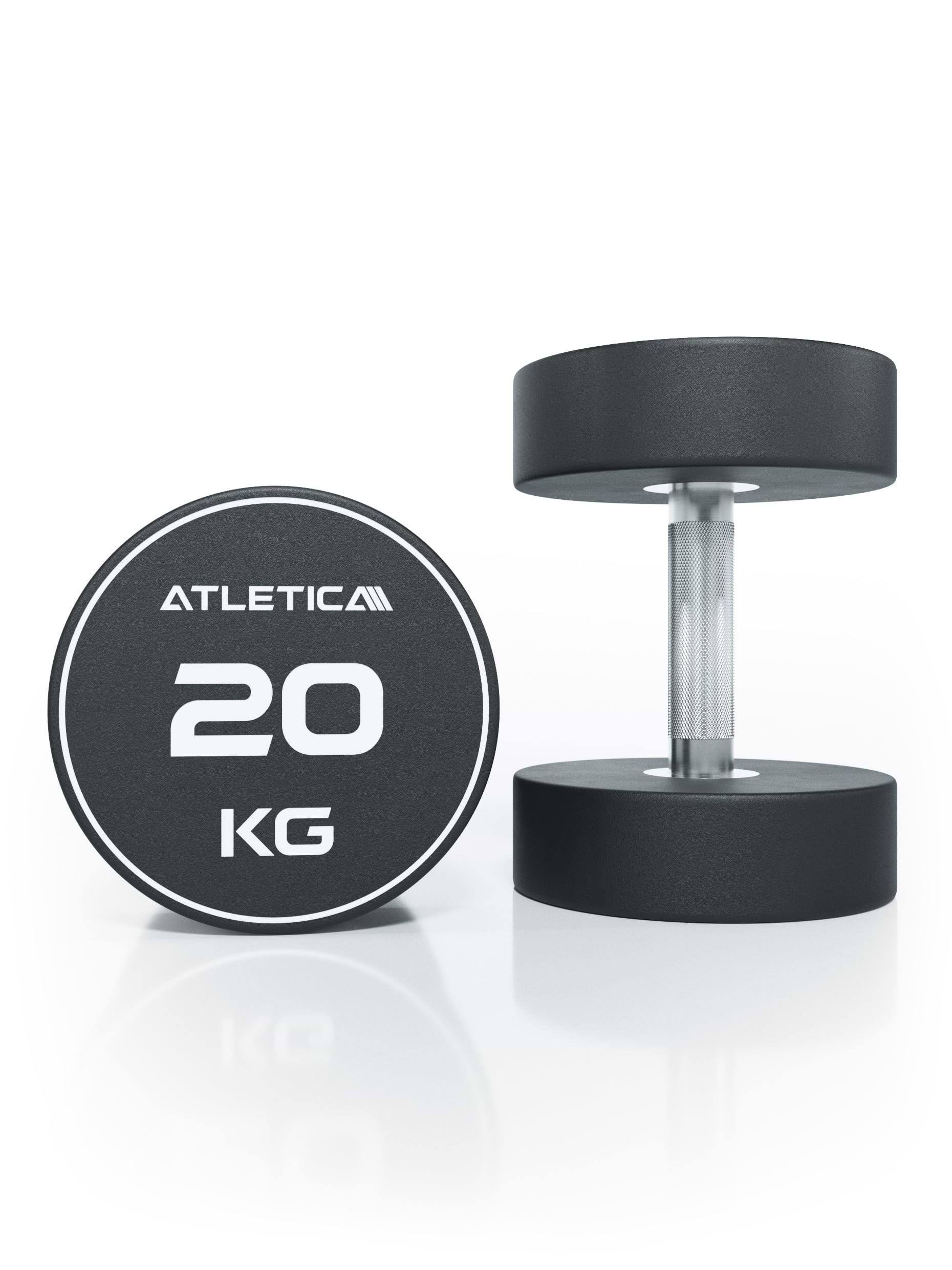 Gewichte: Rundhanteln, Polyurethan Rundhanteln (Paar)- Premium Design und Qualität,