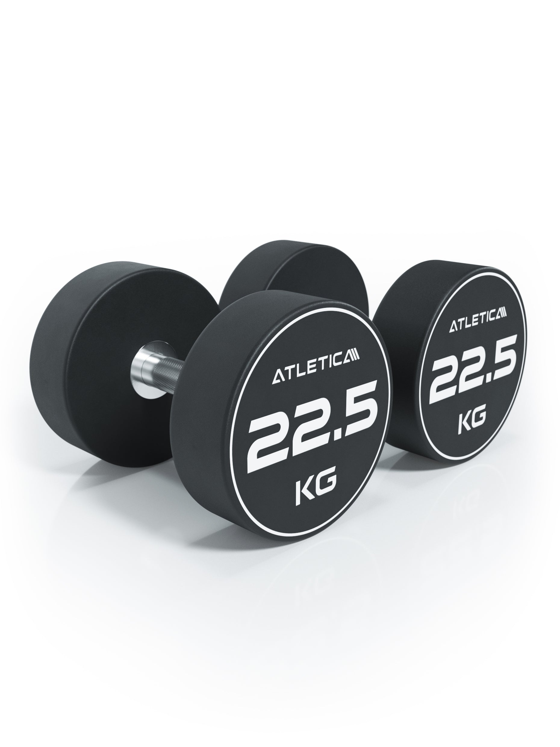 Gewichte: Rundhanteln, Polyurethan Rundhanteln (Paar)- Premium Design und Qualität, 