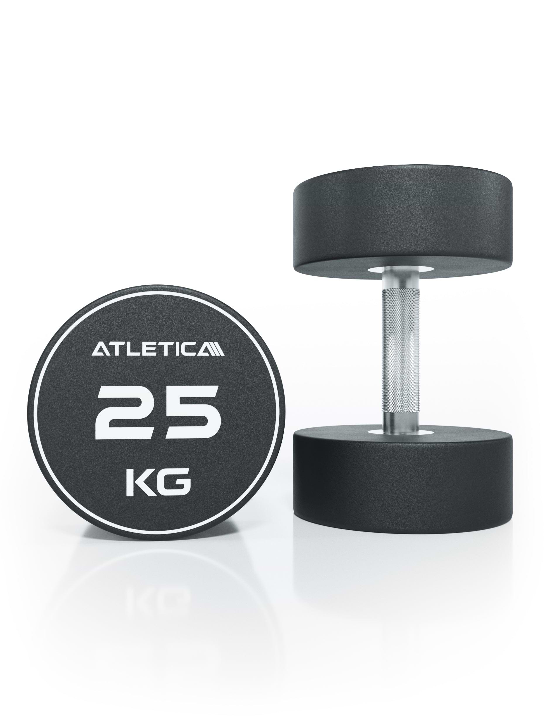 Gewichte: Rundhanteln, Polyurethan Rundhanteln (Paar)- Premium Design und Qualität,