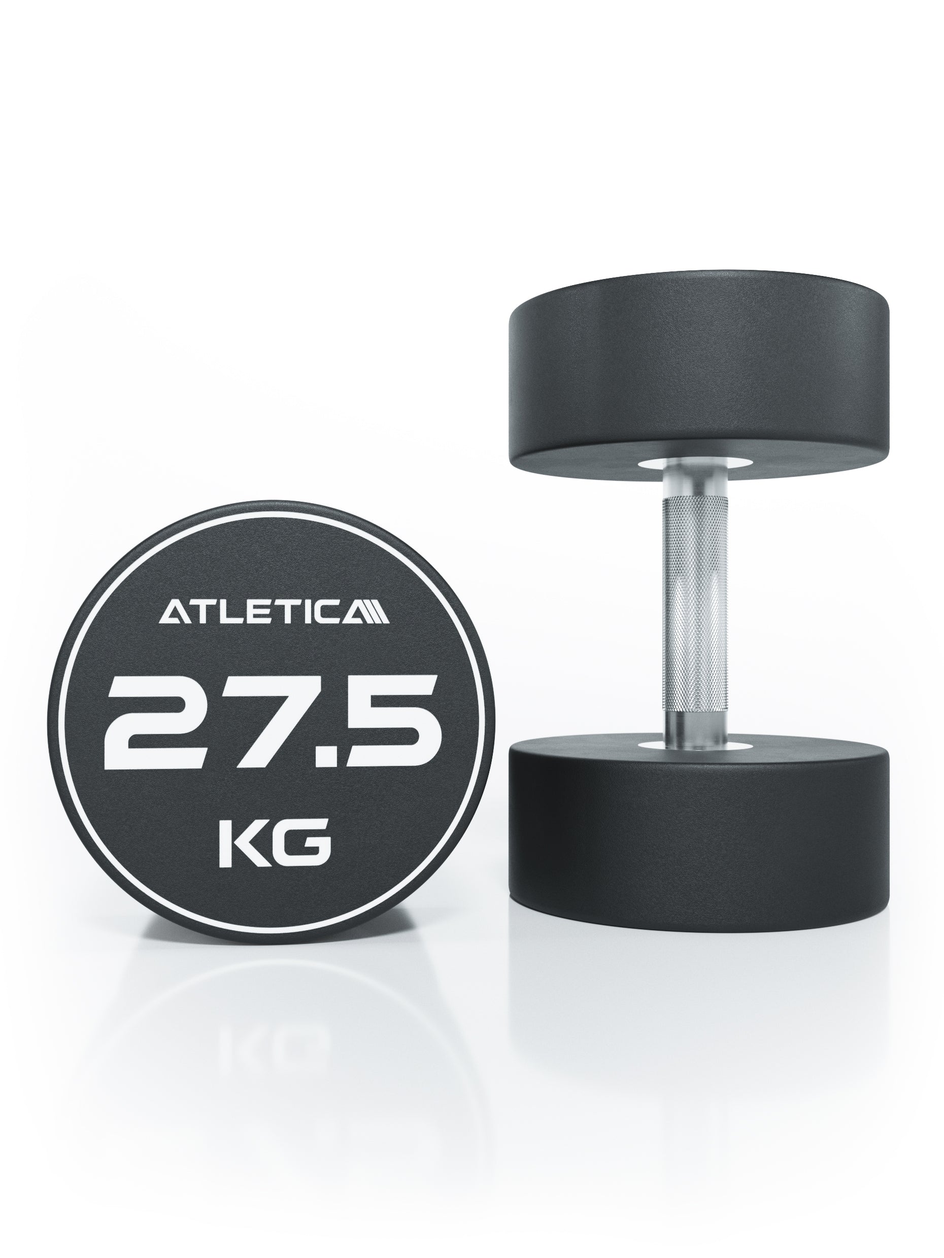 Gewichte: Rundhanteln, Polyurethan Rundhanteln (Paar)- Premium Design und Qualität, 