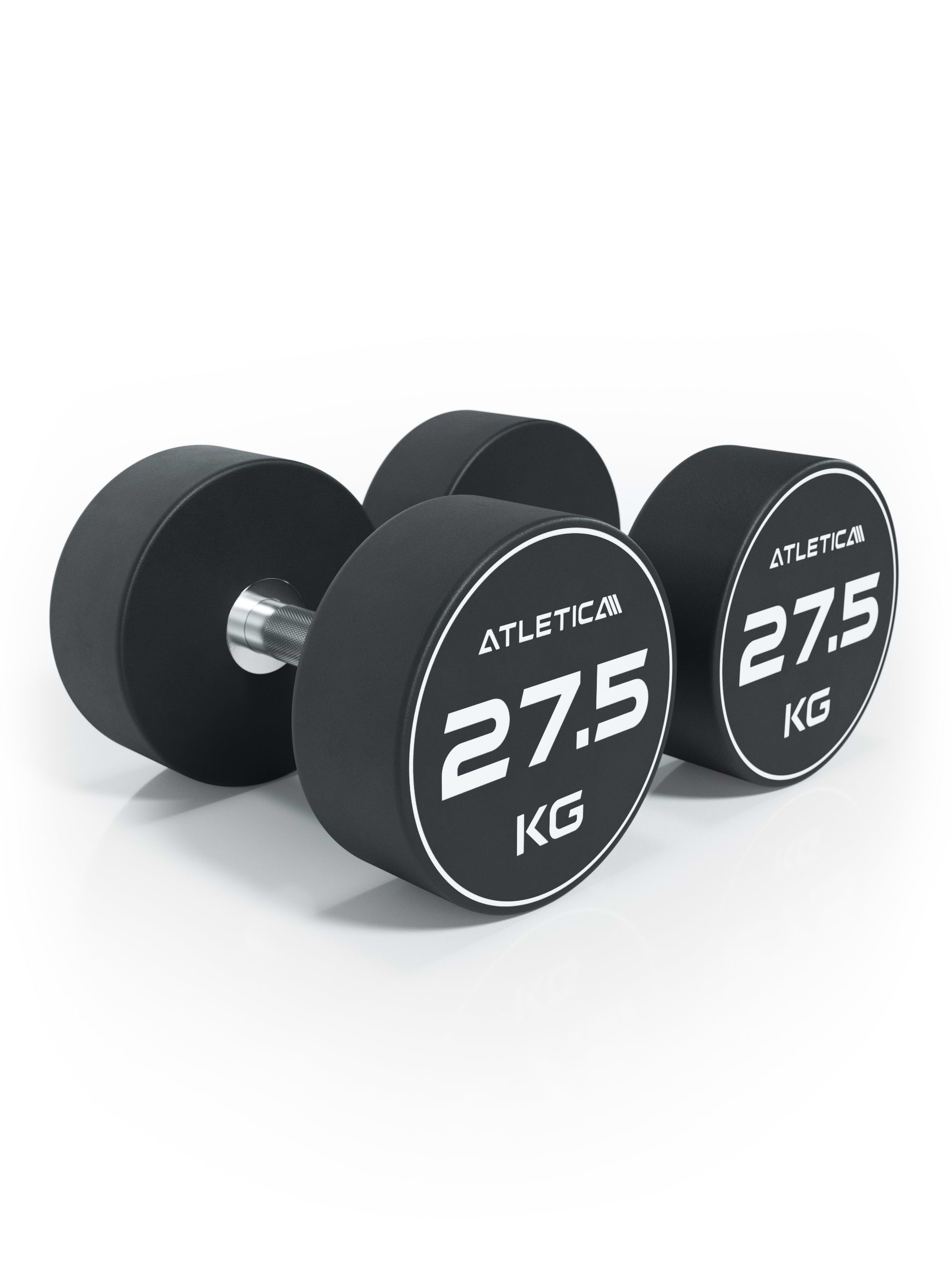 Gewichte: Rundhanteln, Polyurethan Rundhanteln (Paar)- Premium Design und Qualität,