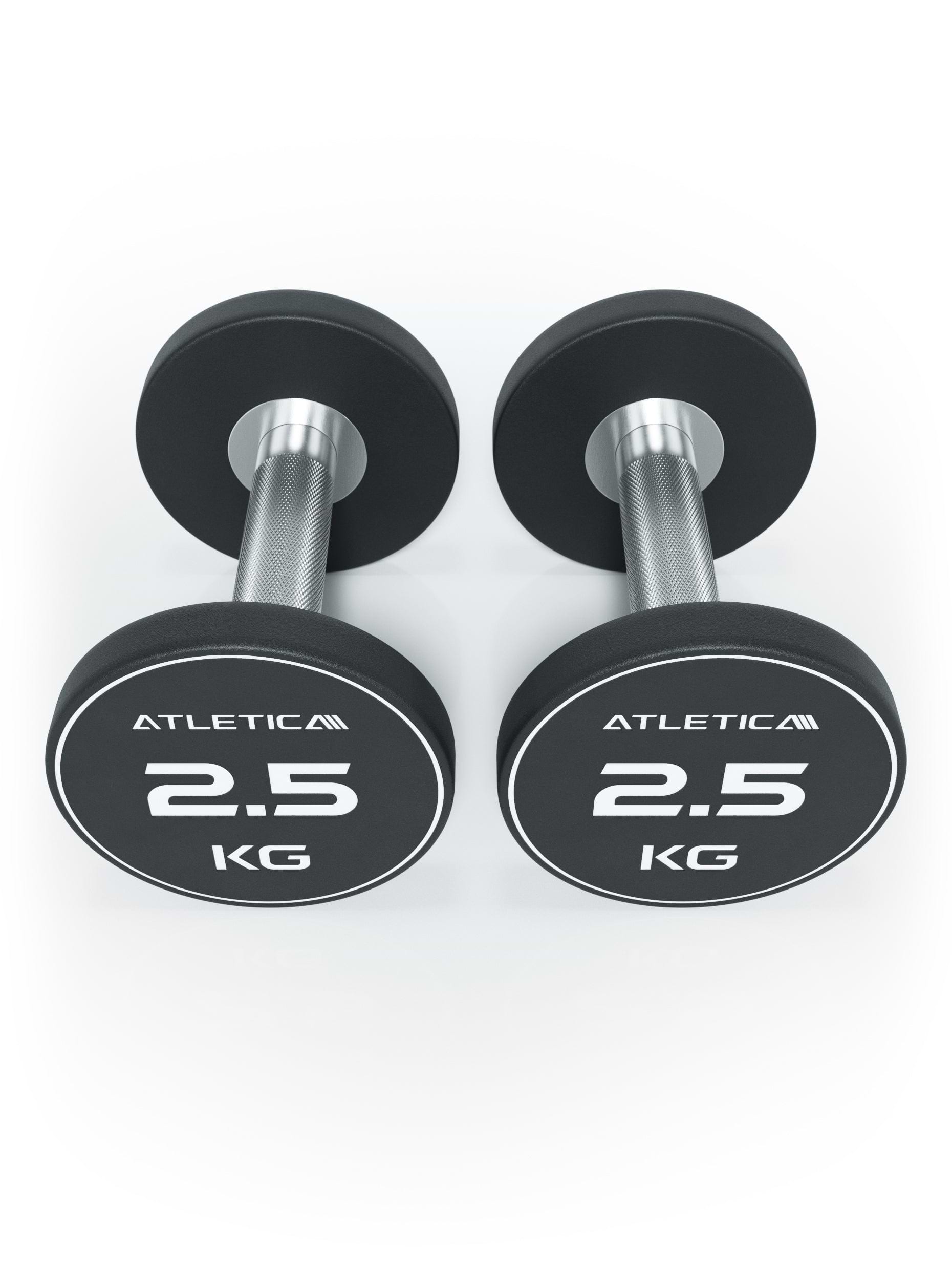 Gewichte: Rundhanteln, Polyurethan Rundhanteln (Paar)- Premium Design und Qualität,