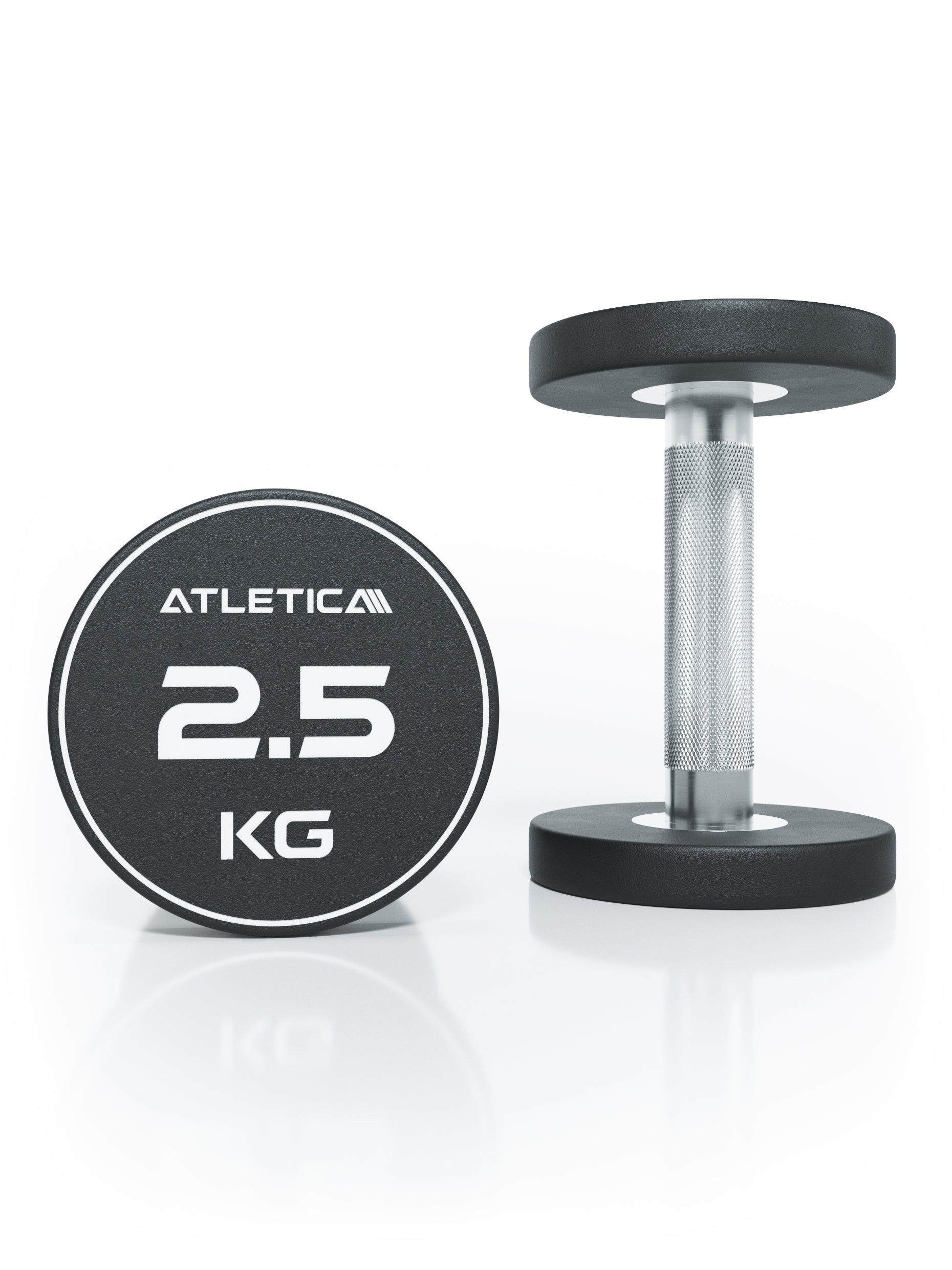 Gewichte: Rundhanteln, Polyurethan Rundhanteln (Paar)- Premium Design und Qualität,