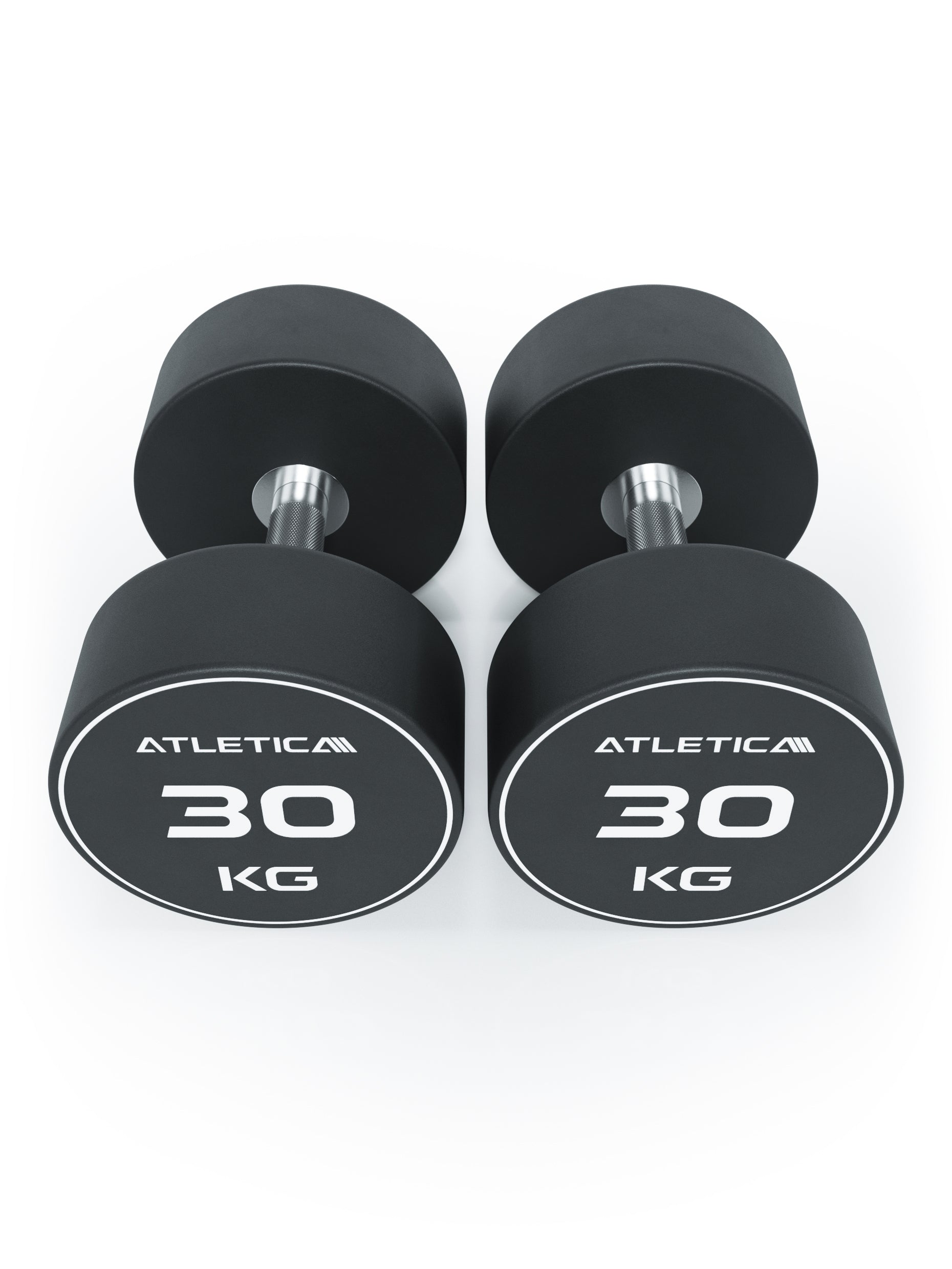 Gewichte: Rundhanteln, Polyurethan Rundhanteln (Paar)- Premium Design und Qualität, 