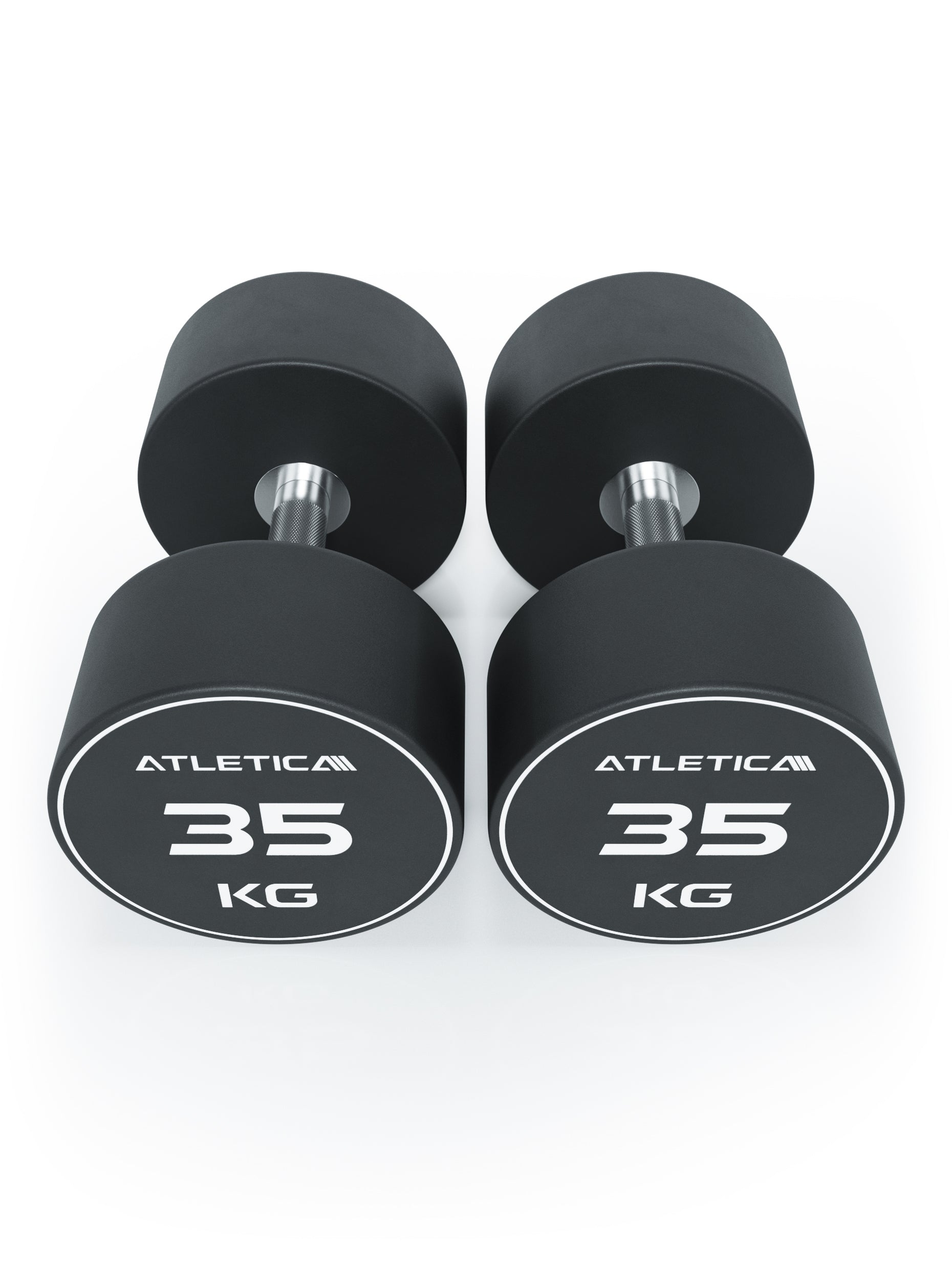 Gewichte: Rundhanteln, Polyurethan Rundhanteln (Paar)- Premium Design und Qualität, 