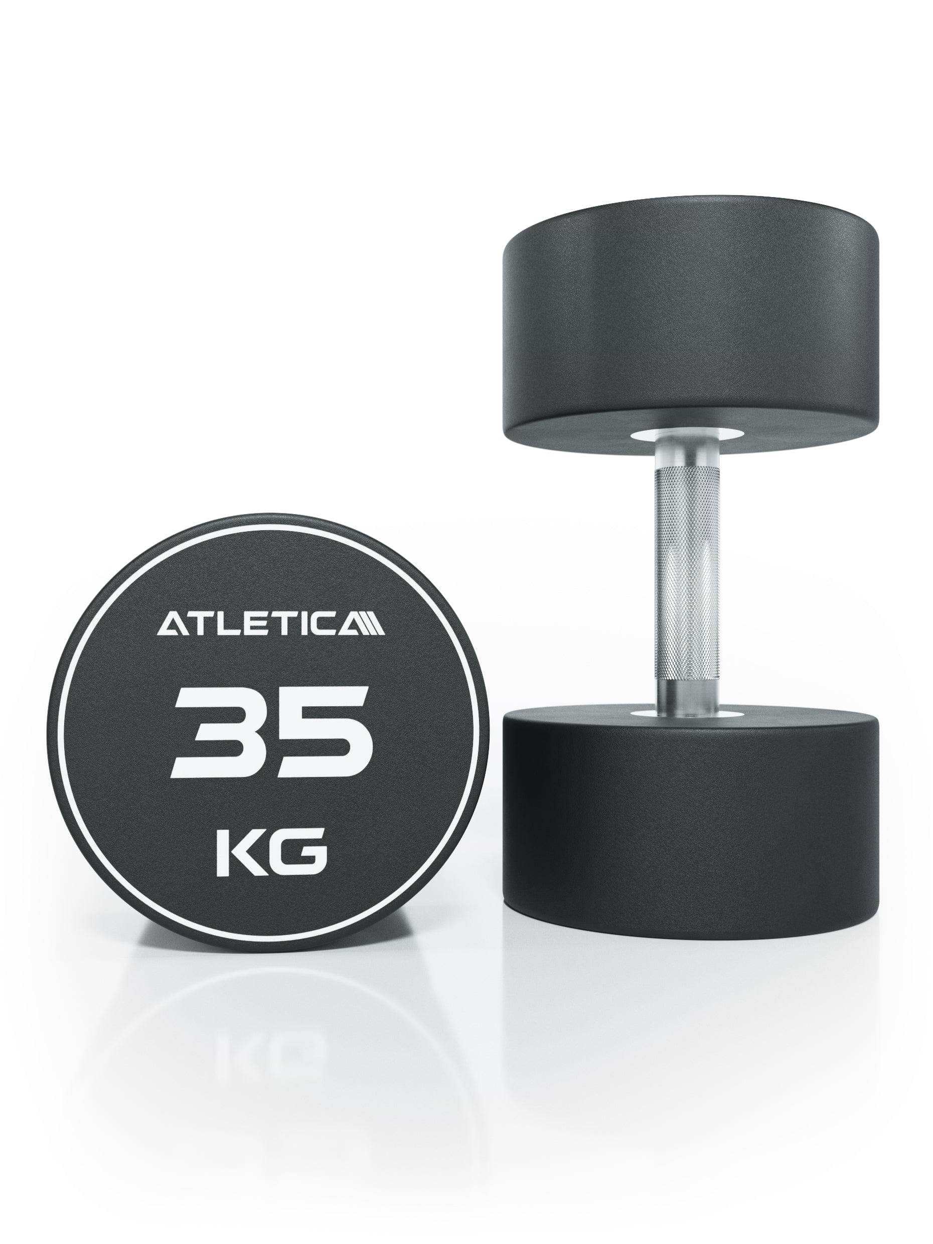 Gewichte: Rundhanteln, Polyurethan Rundhanteln (Paar)- Premium Design und Qualität,