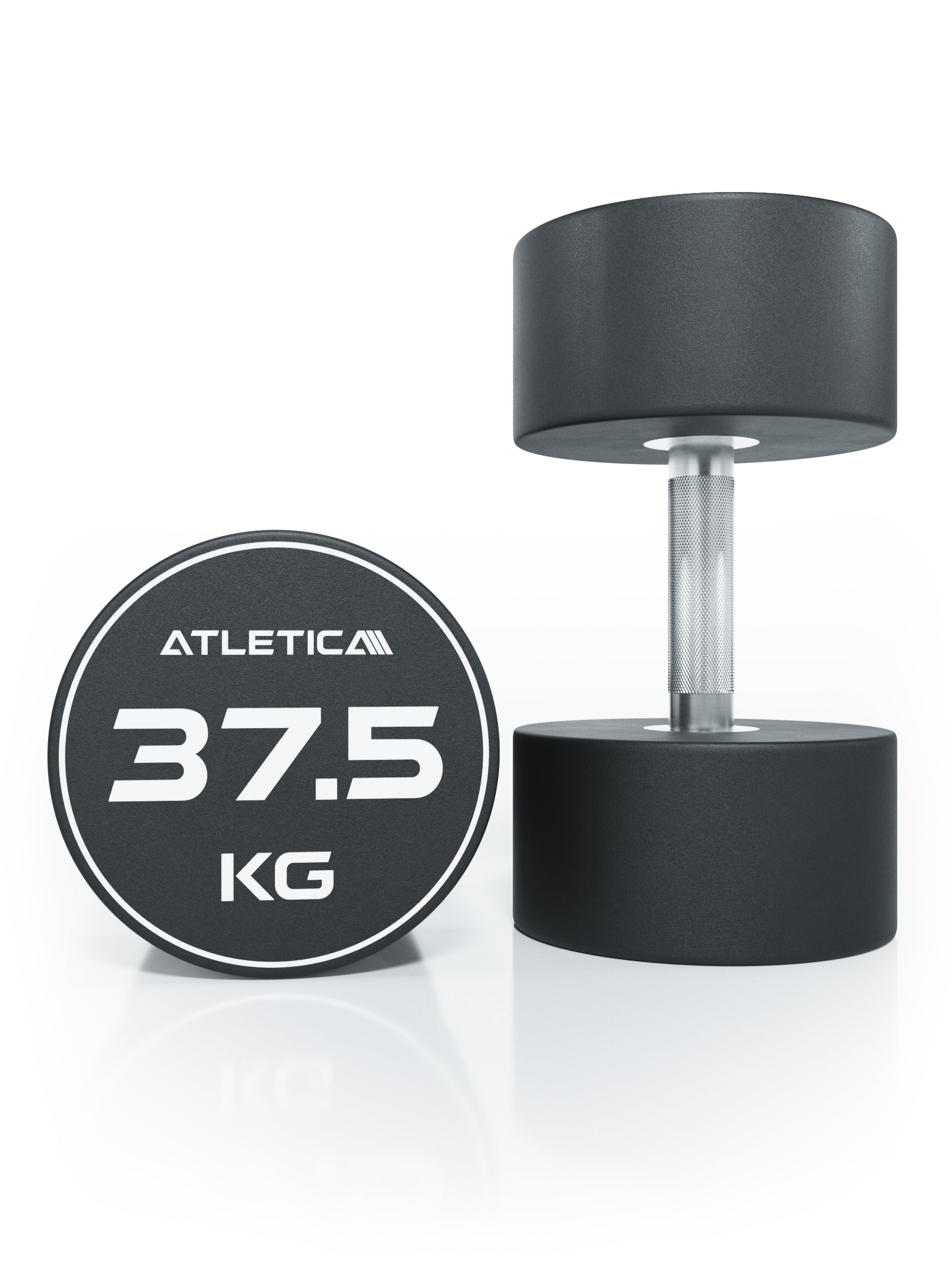 Gewichte: Rundhanteln, Polyurethan Rundhanteln (Paar)- Premium Design und Qualität, 