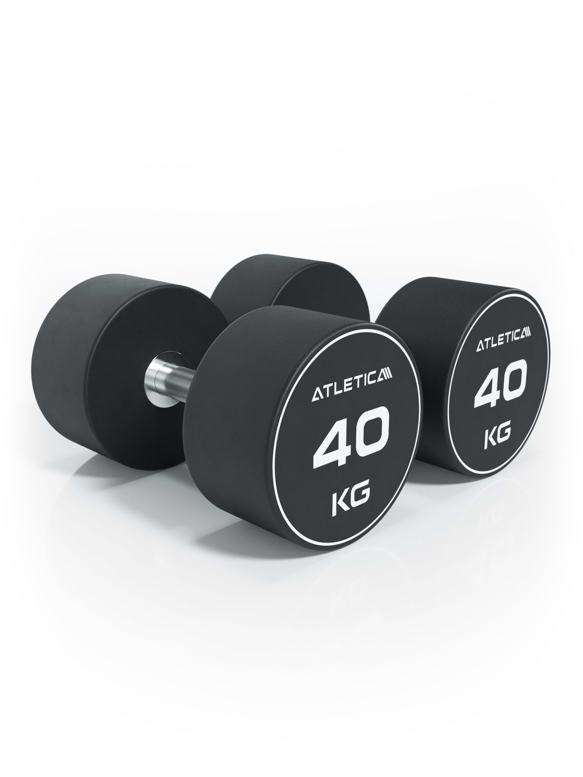 Gewichte: Rundhanteln, Polyurethan Rundhanteln (Paar)- Premium Design und Qualität,