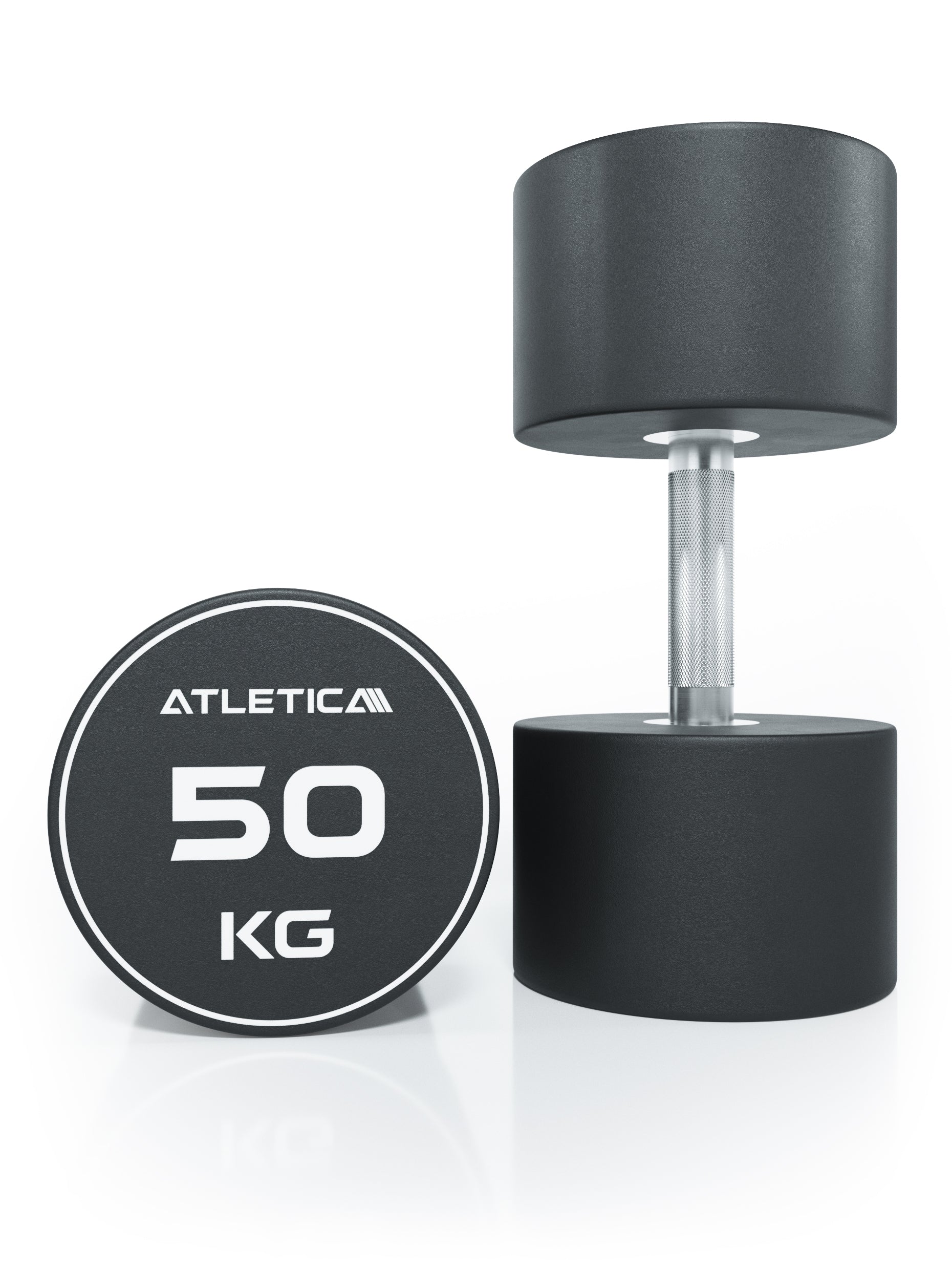 Gewichte: Rundhanteln, Polyurethan Rundhanteln (Paar)- Premium Design und Qualität, 