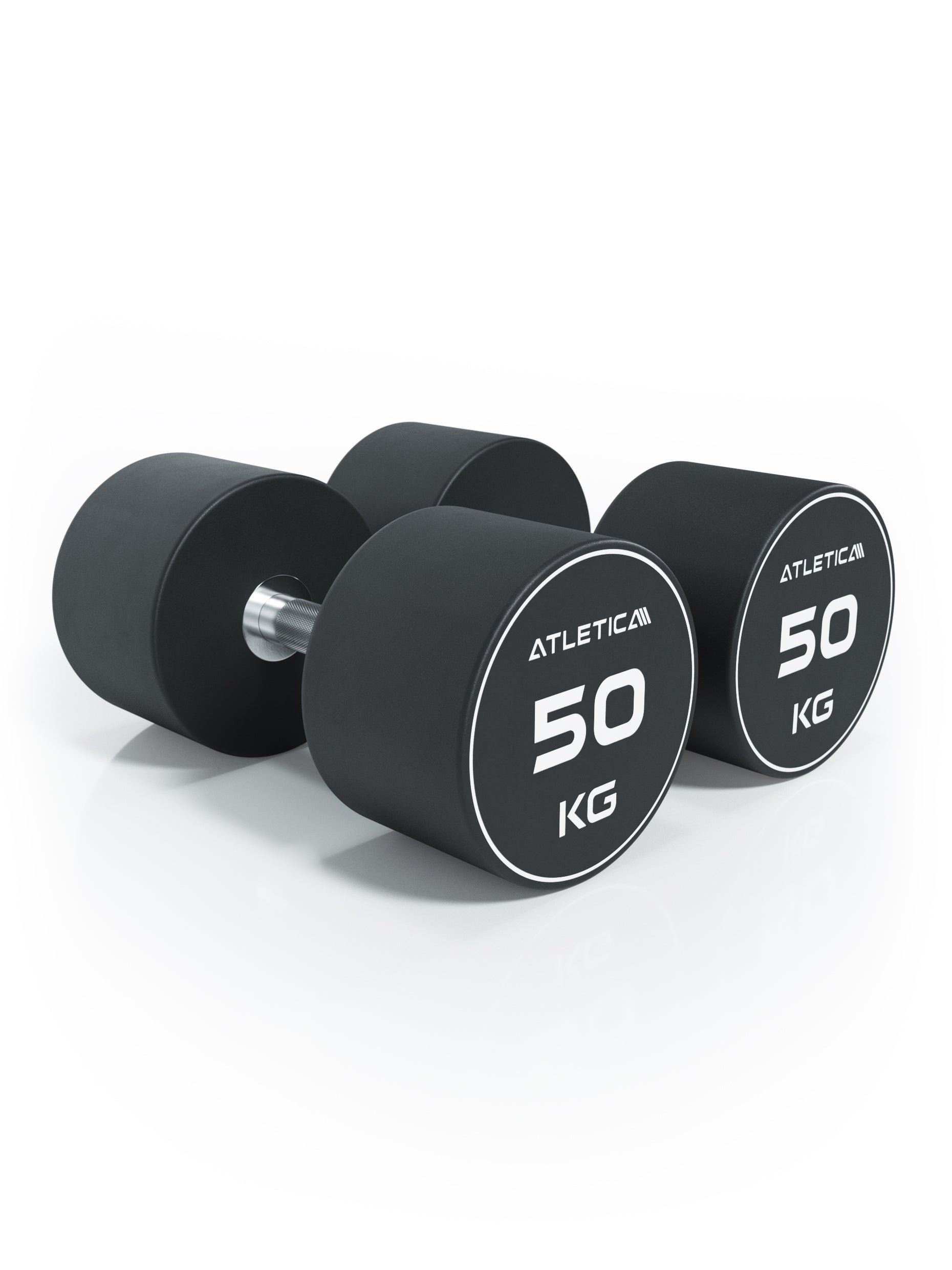 Gewichte: Rundhanteln, Polyurethan Rundhanteln (Paar)- Premium Design und Qualität, 