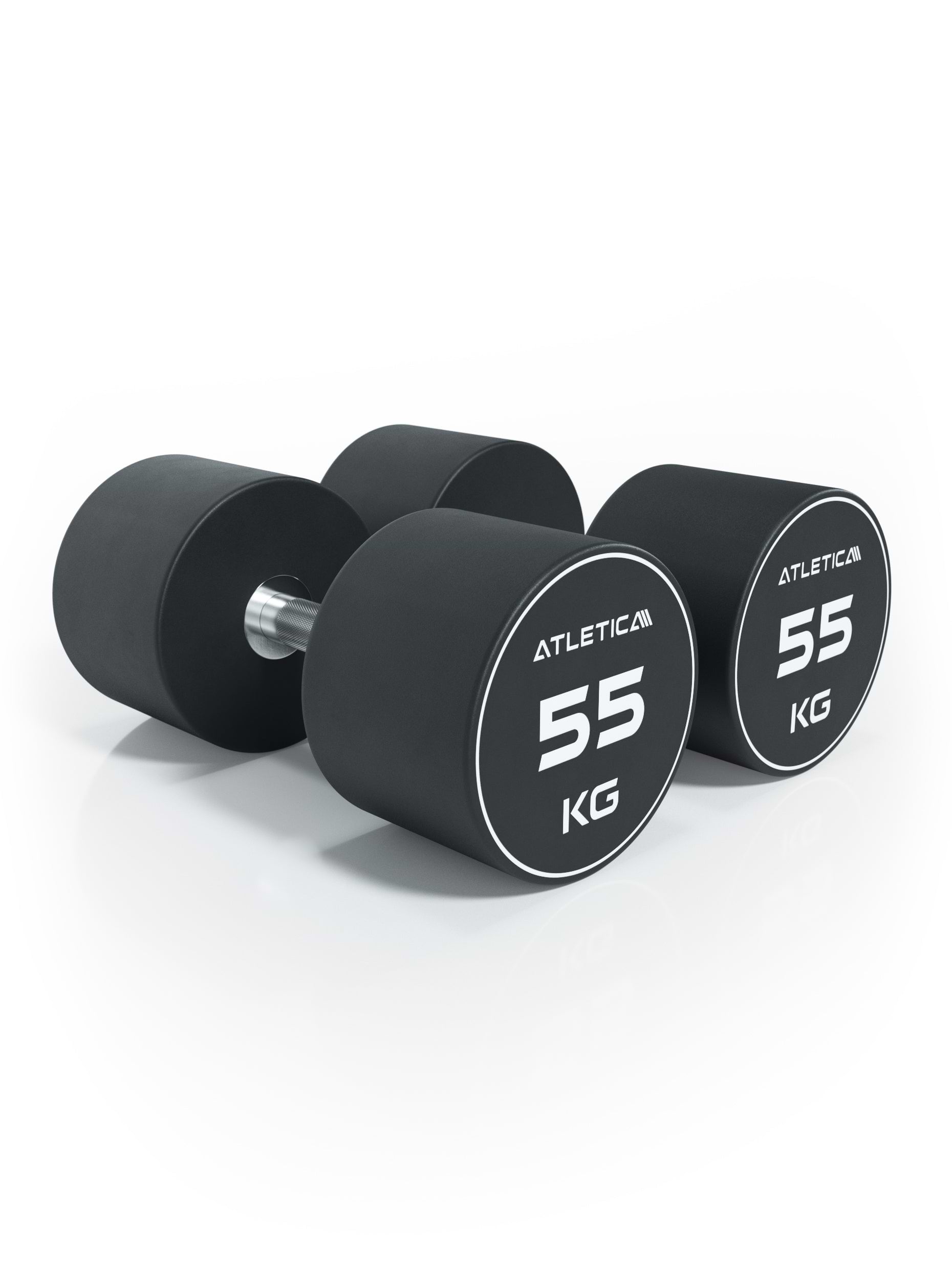 Gewichte: Rundhanteln, Polyurethan Rundhanteln (Paar)- Premium Design und Qualität,