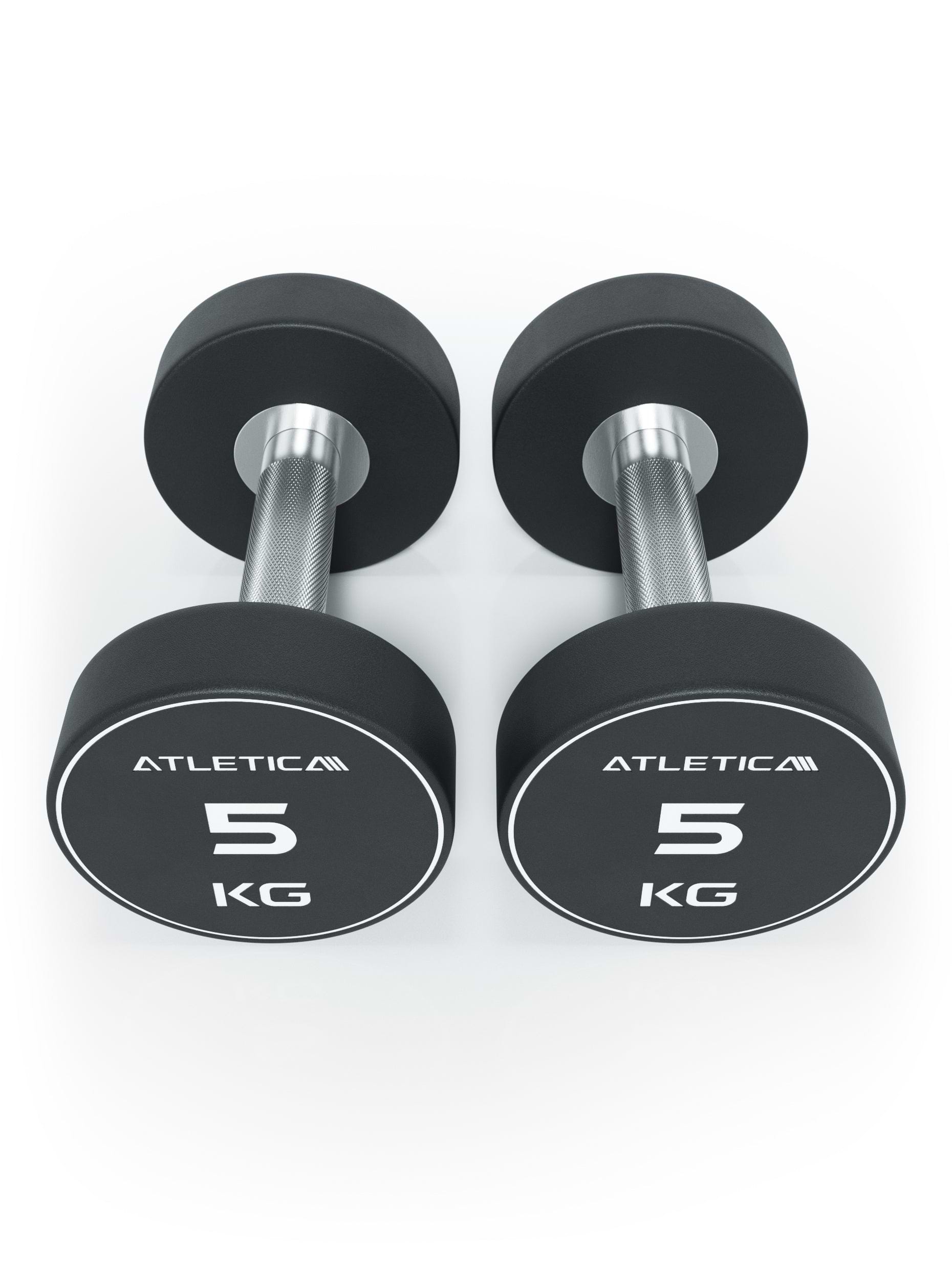 Gewichte: Rundhanteln, Polyurethan Rundhanteln (Paar)- Premium Design und Qualität,