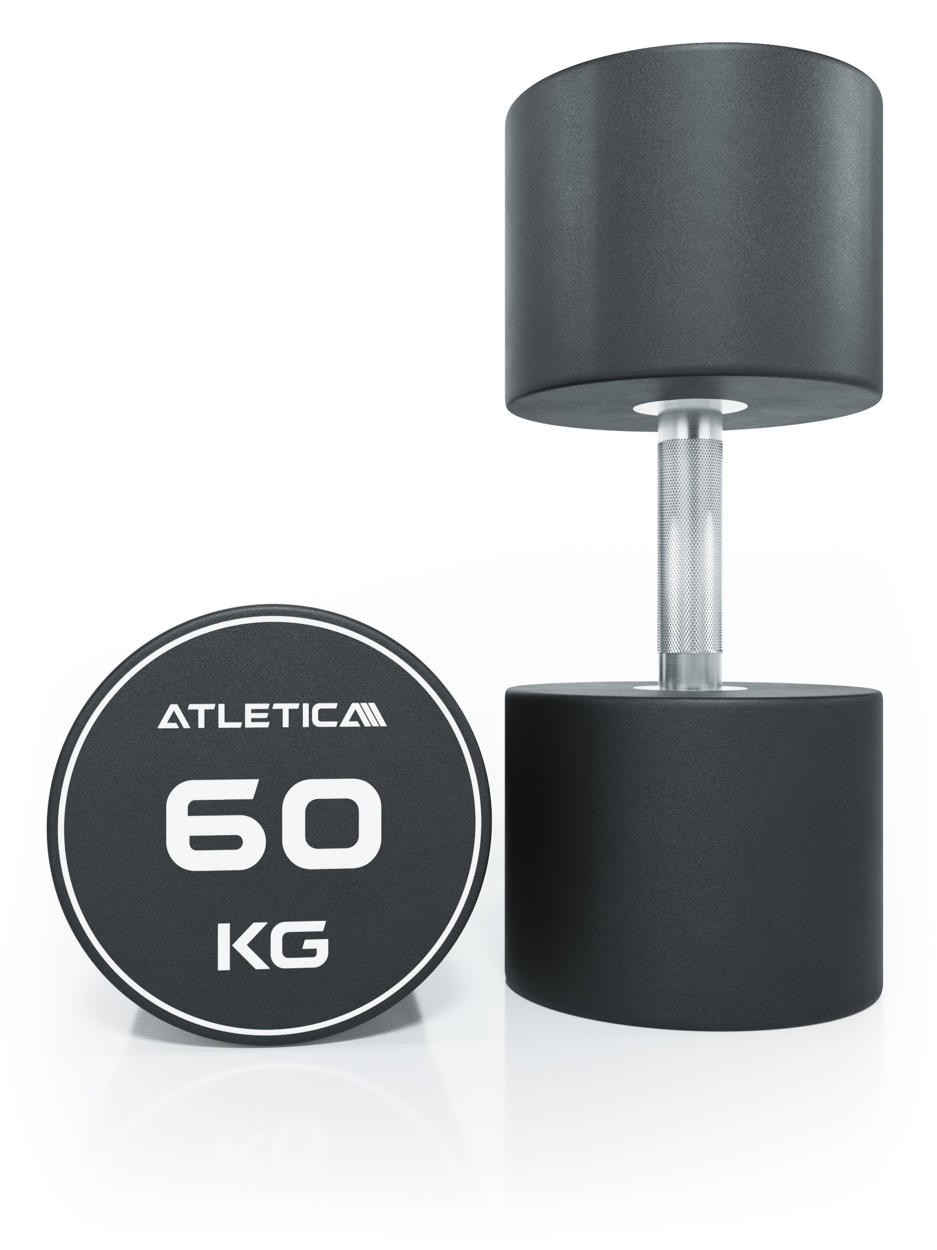 Gewichte: Rundhanteln, Polyurethan Rundhanteln (Paar)- Premium Design und Qualität, 