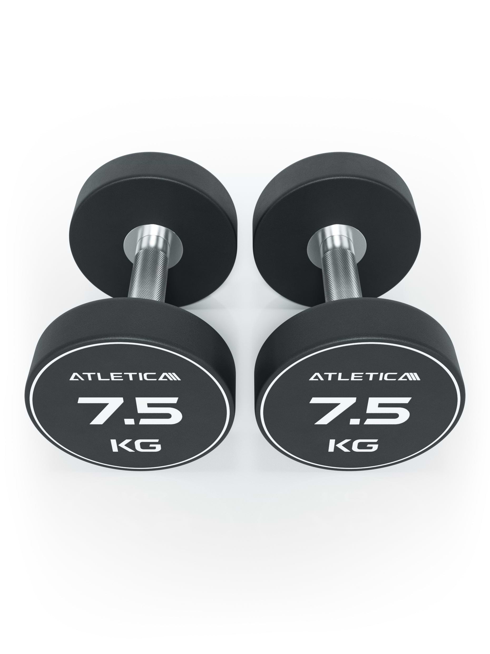 Gewichte: Rundhanteln, Polyurethan Rundhanteln (Paar)- Premium Design und Qualität,