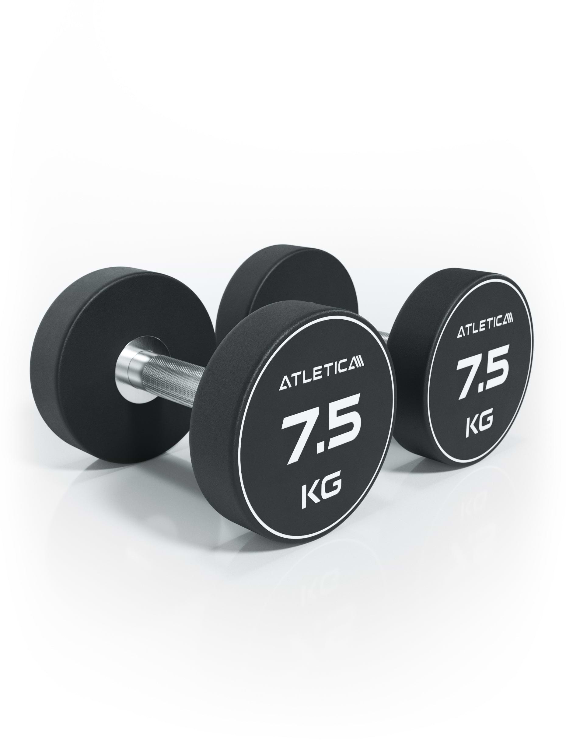 Gewichte: Rundhanteln, Polyurethan Rundhanteln (Paar)- Premium Design und Qualität,