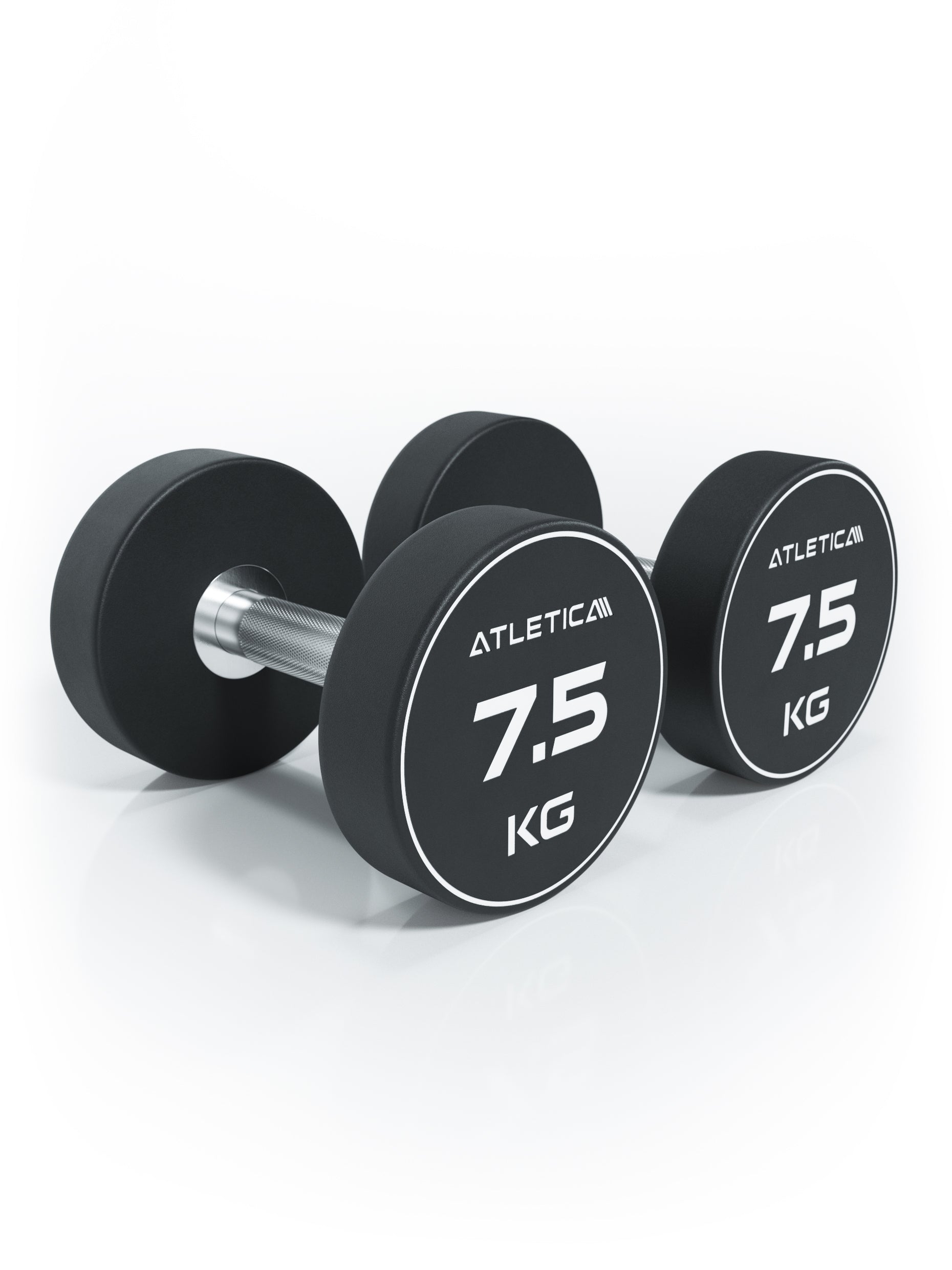 Gewichte: Rundhanteln, Polyurethan Rundhanteln (Paar)- Premium Design und Qualität, 