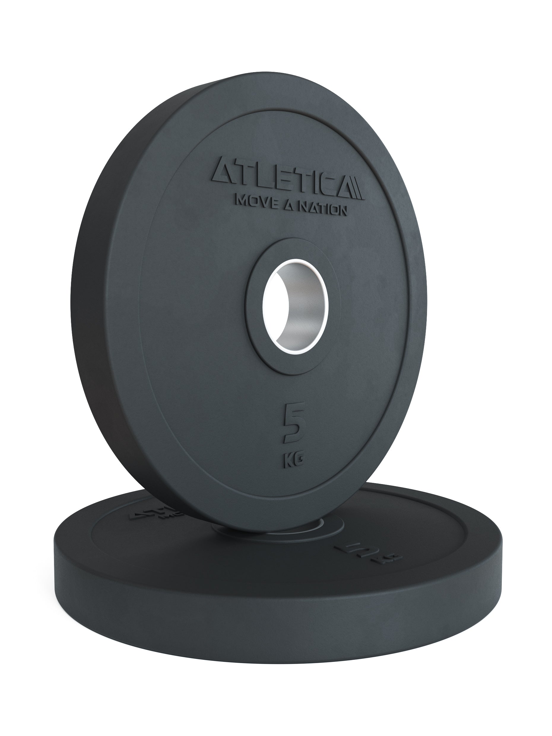 Rubber Plates 5kg Hantelscheiben von Atletica
