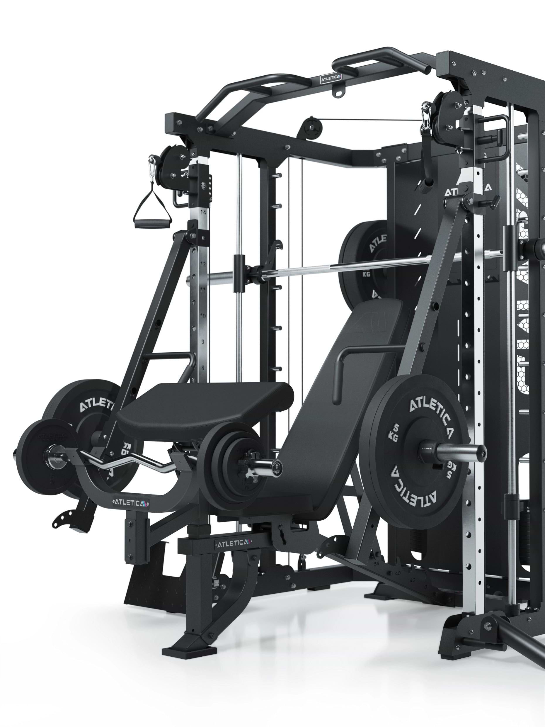 SWAT mit B2 Fullbody Hantelbank und Jammer Arms_5