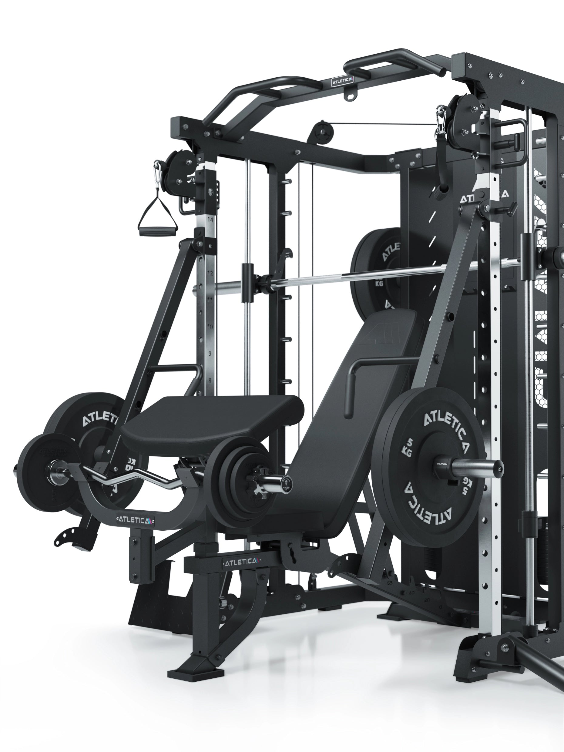 SWAT mit B2 Fullbody Hantelbank und Jammer Arms_5