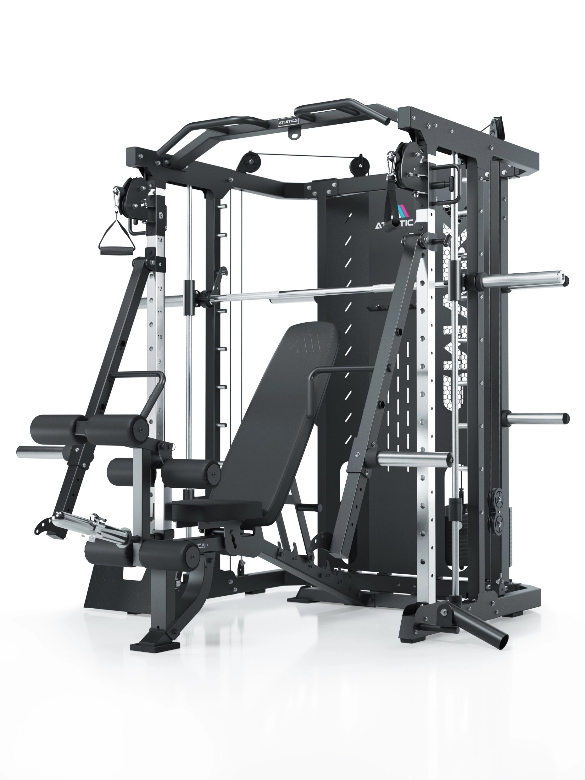 SWAT mit B2 Fullbody Hantelbank und Jammer Arms_4