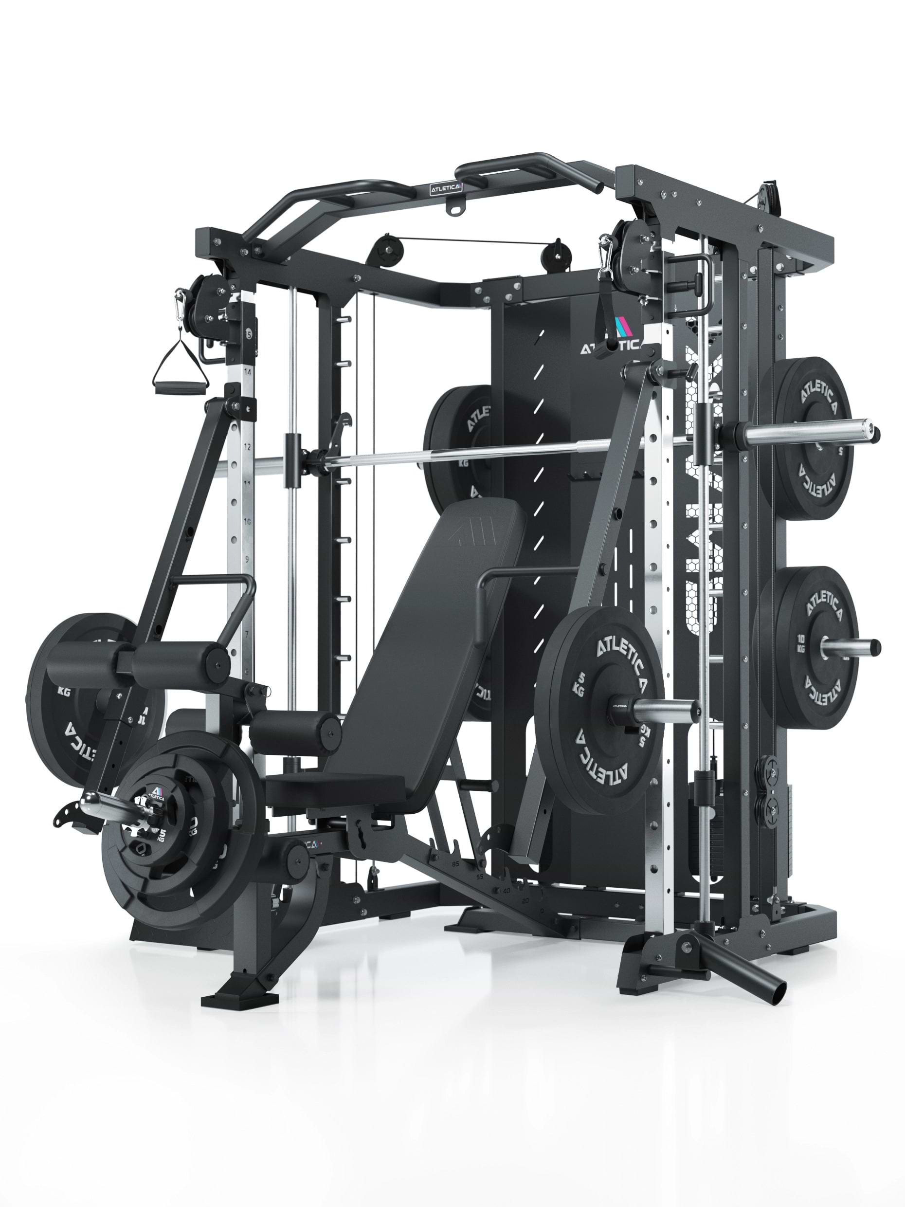 SWAT mit B2 Fullbody Hantelbank und Jammer Arms_3