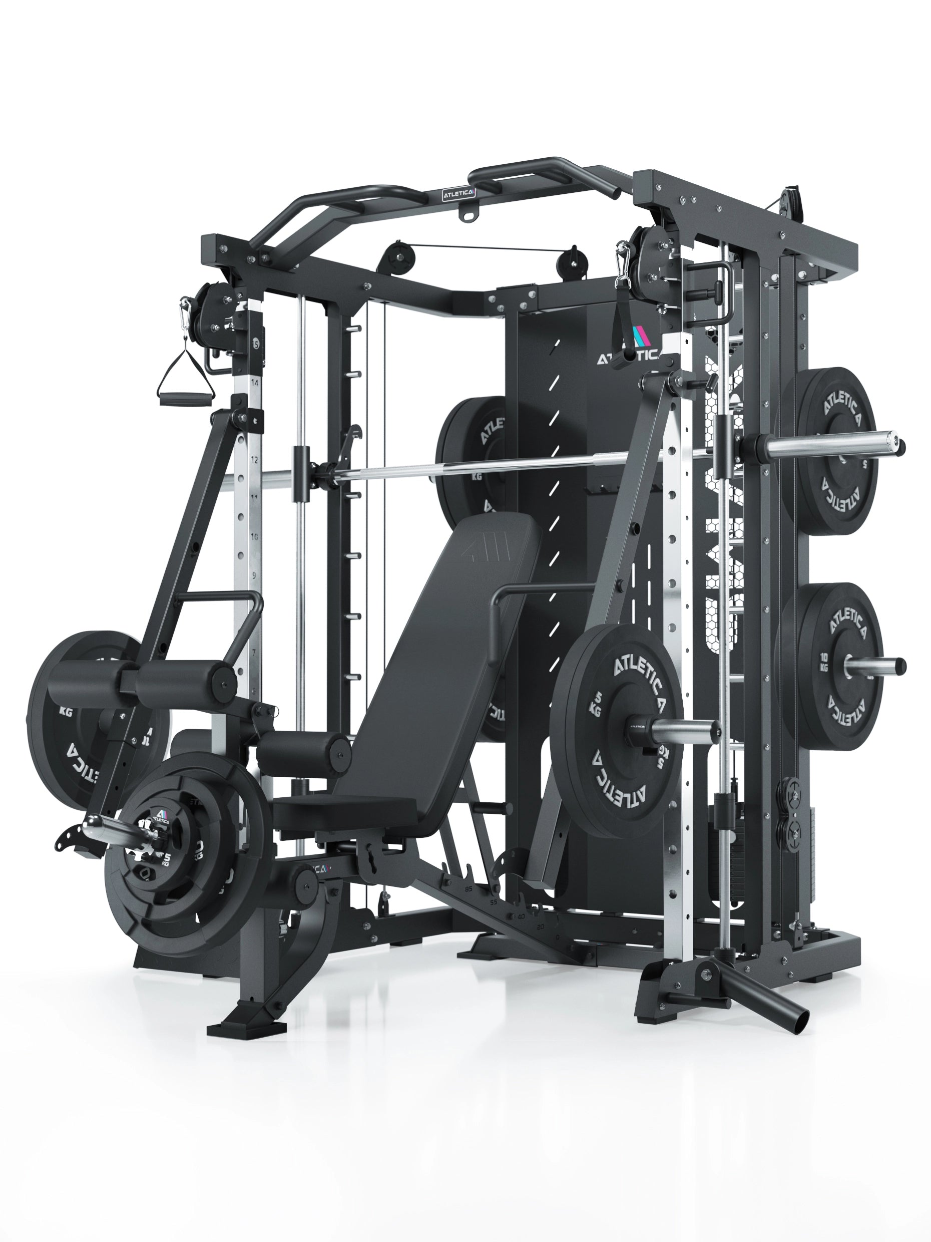 SWAT mit B2 Fullbody Hantelbank und Jammer Arms_3