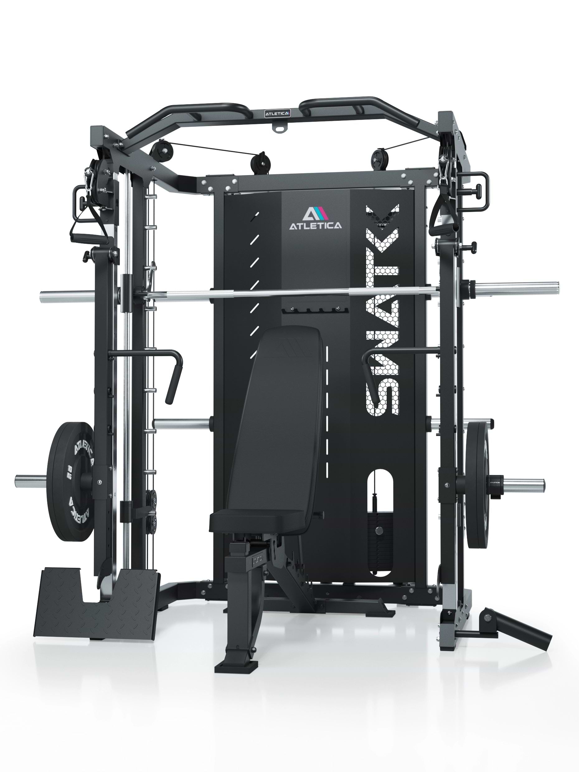 SWAT mit B2 Fullbody Hantelbank und Jammer Arms_2