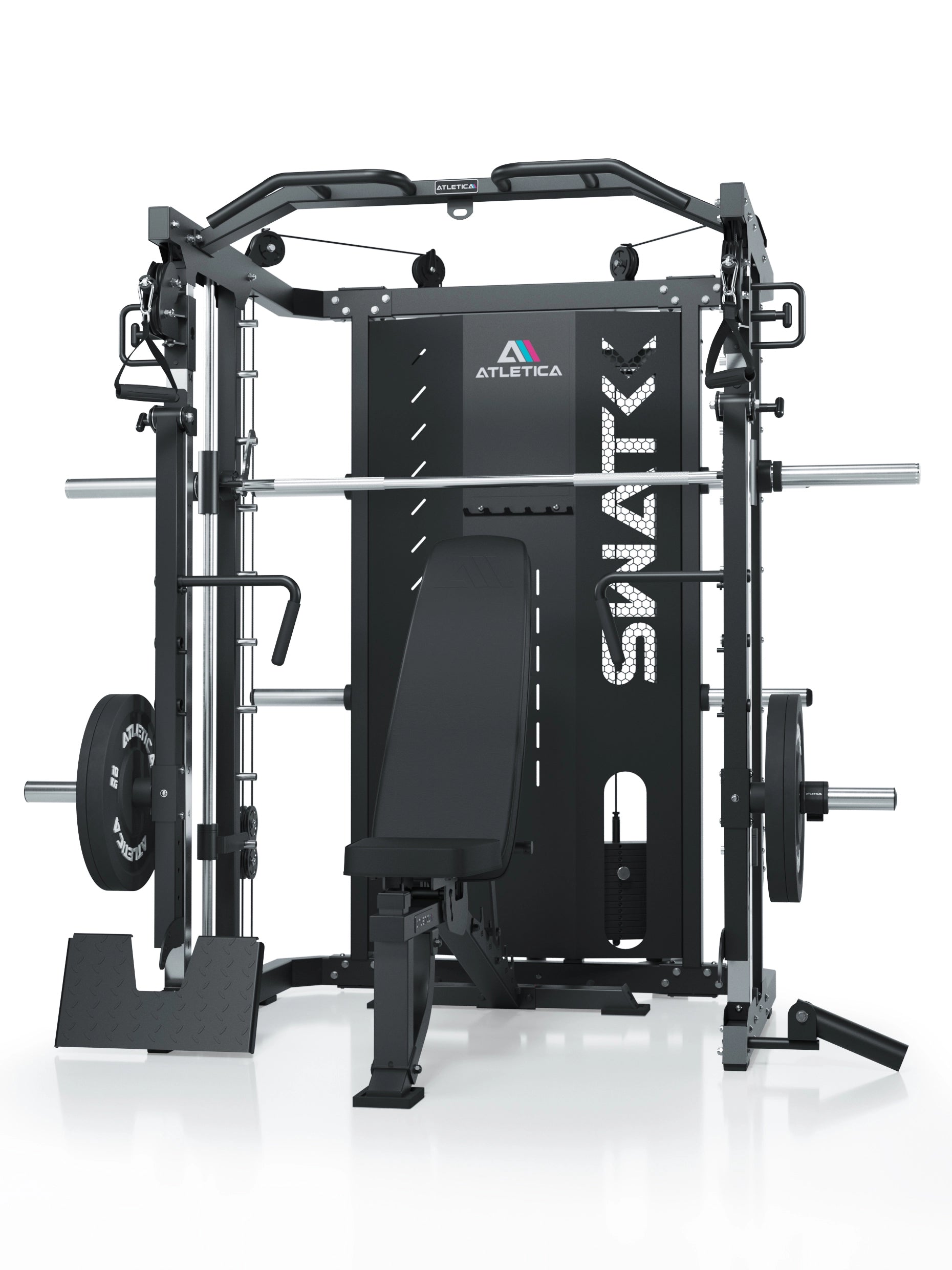 SWAT mit B2 Fullbody Hantelbank und Jammer Arms_2