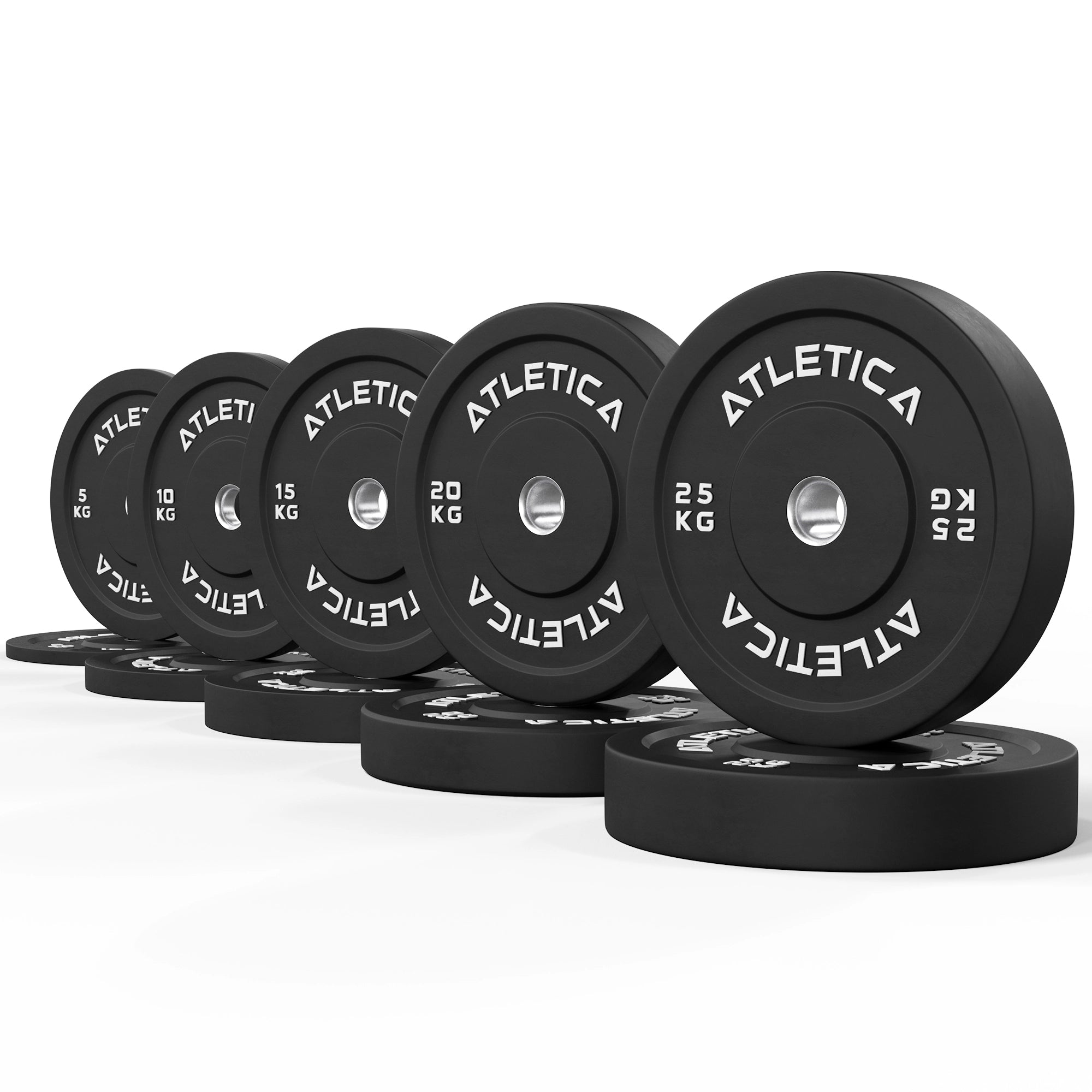 Poids disques bumper : set 150 kg prix set | disques bumper 150 kg composées de 2 x 5 kg ∣ 2 x 10 kg ∣ 2 x 15 kg ∣ 2 x 20 kg ∣ 2 x 25 kg