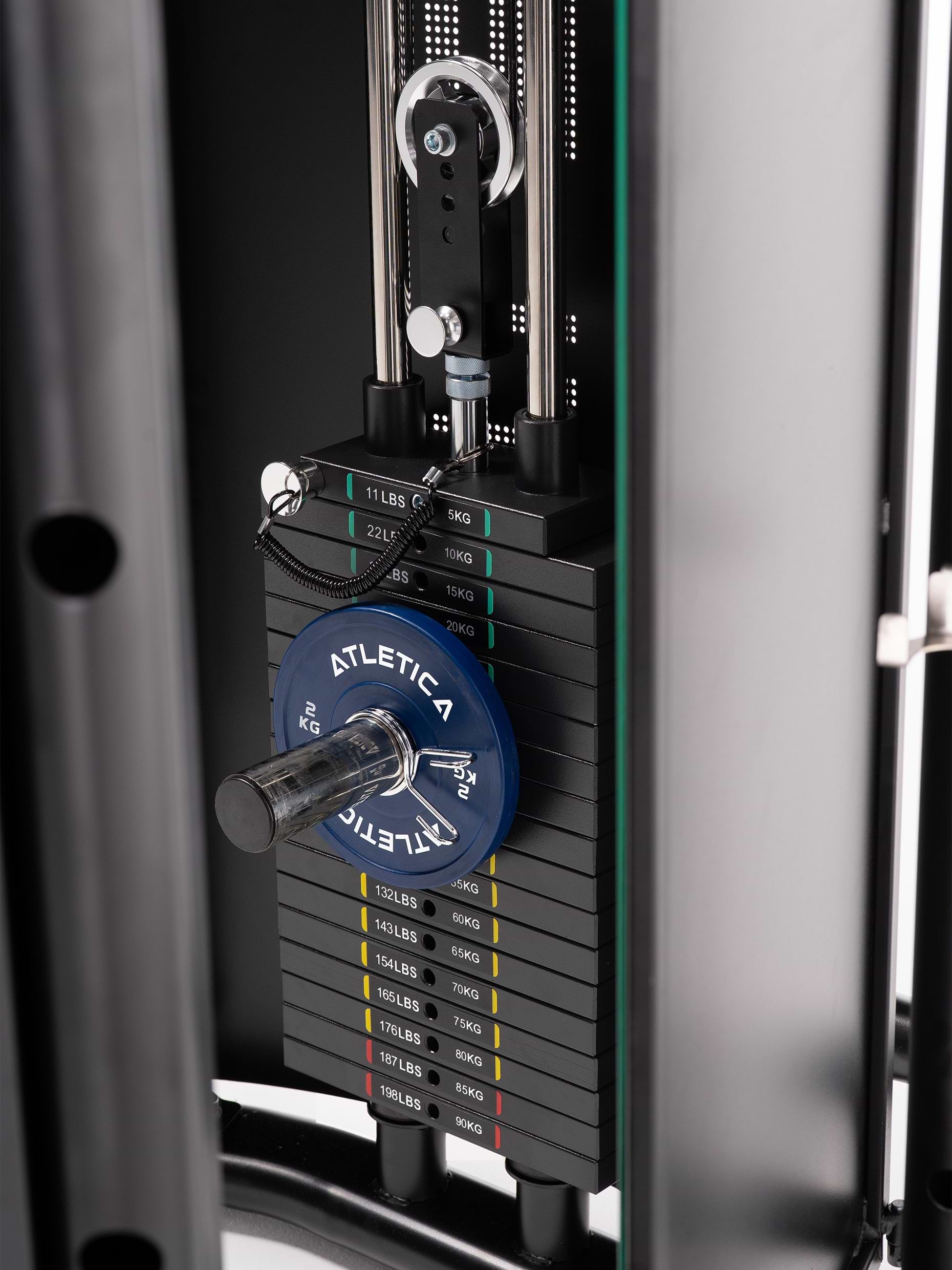 Quantum Kraftstation Pro: Weight Stack Pin Anbauteil