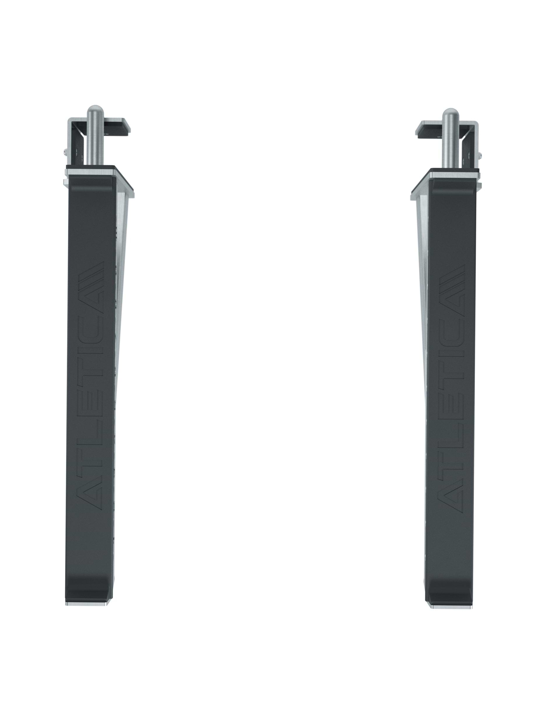 Edelstahl Spotter Arme für R8 Outdoor Rack – sicheres Training ohne Partner