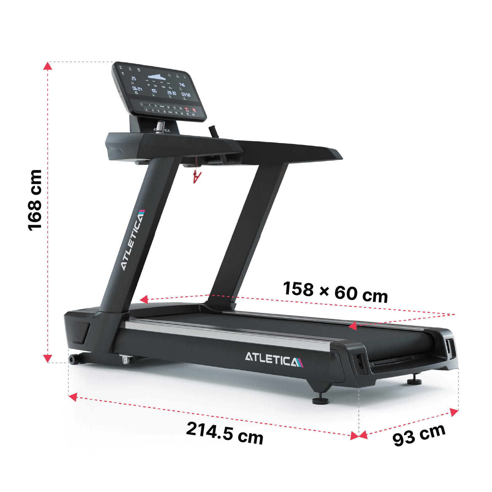 Sprintmaster Laufband Dimensionen